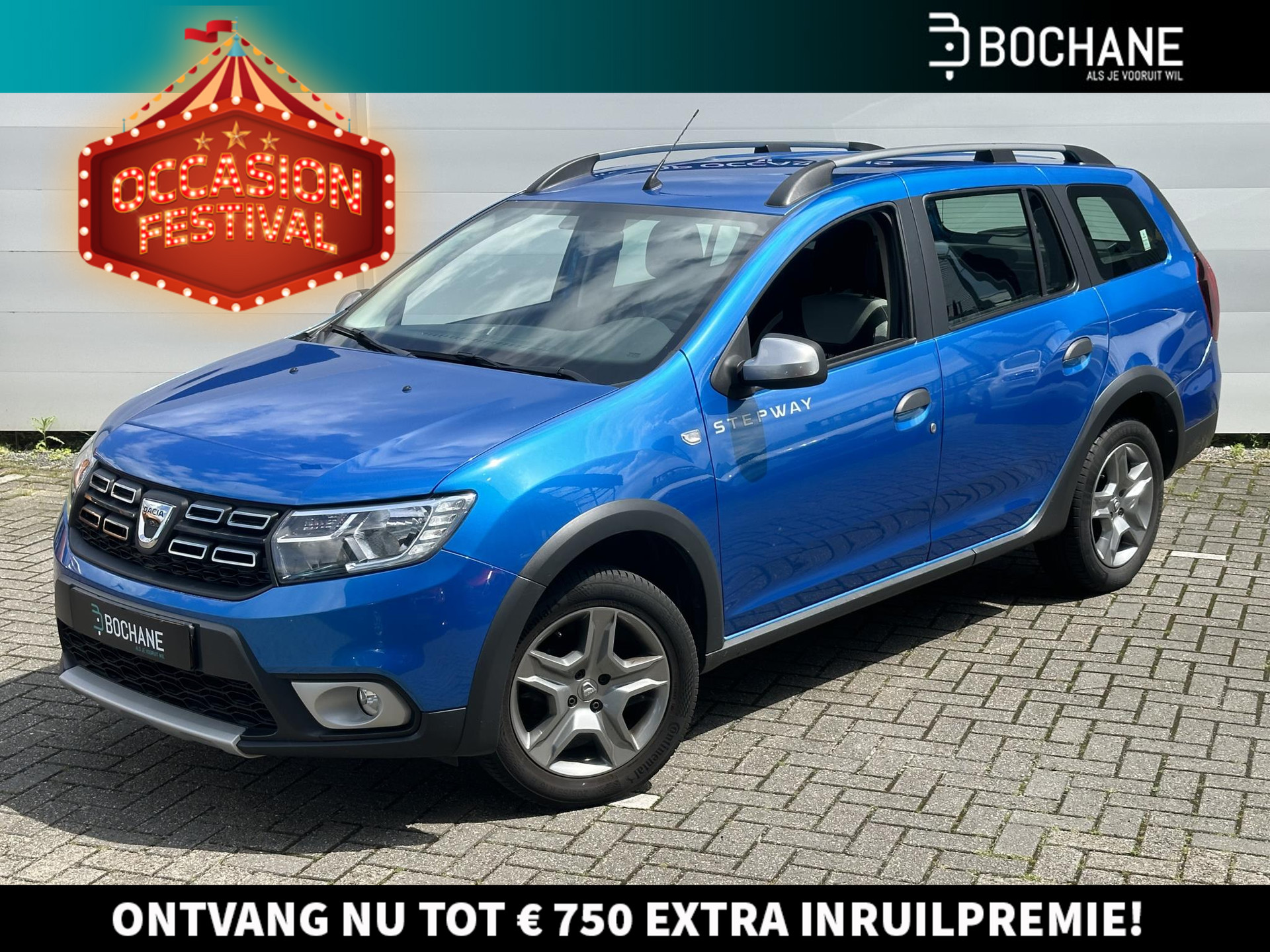 Dacia Logan MCV 0.9 TCe 90 Stepway | Navi | Airco | Cruise | P. Sensoren | Dealer Onderhouden | 1e eig. | Geen Import!