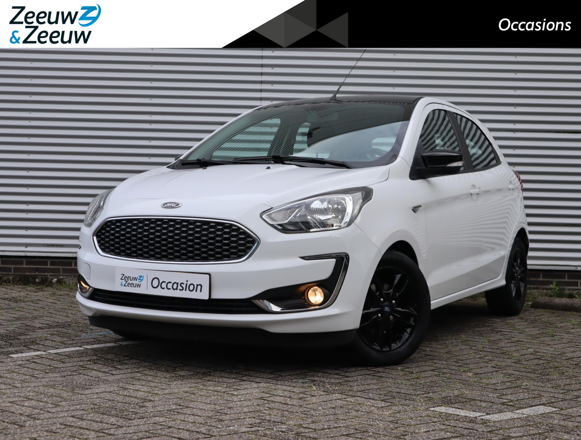 Ford Ka+ 1.2 Trend Ultimate White | Dealer onderhouden | Zeer nette auto | Bluetooth | 15" Lichtmetalen velgen | Parkeersensoren achter | Elektrisch inklapbare buitenspiegels |