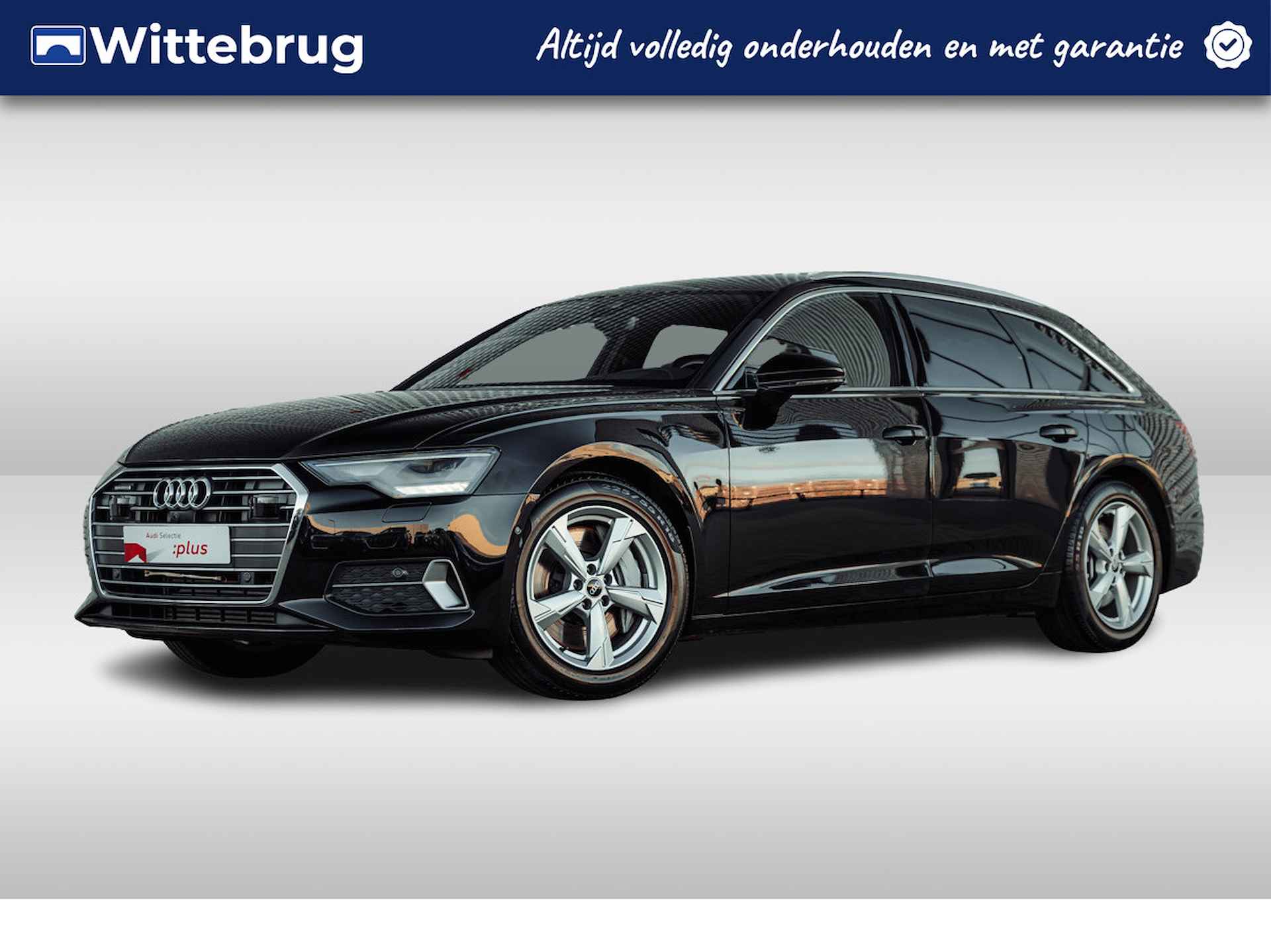 Audi A6 Avant 50 TFSI e 299pk quattro Advanced | Trekhaak | Head Up | Demperregeling | Topview | Servosluiting | Assistentiepakket plus | Memory - 1/38
