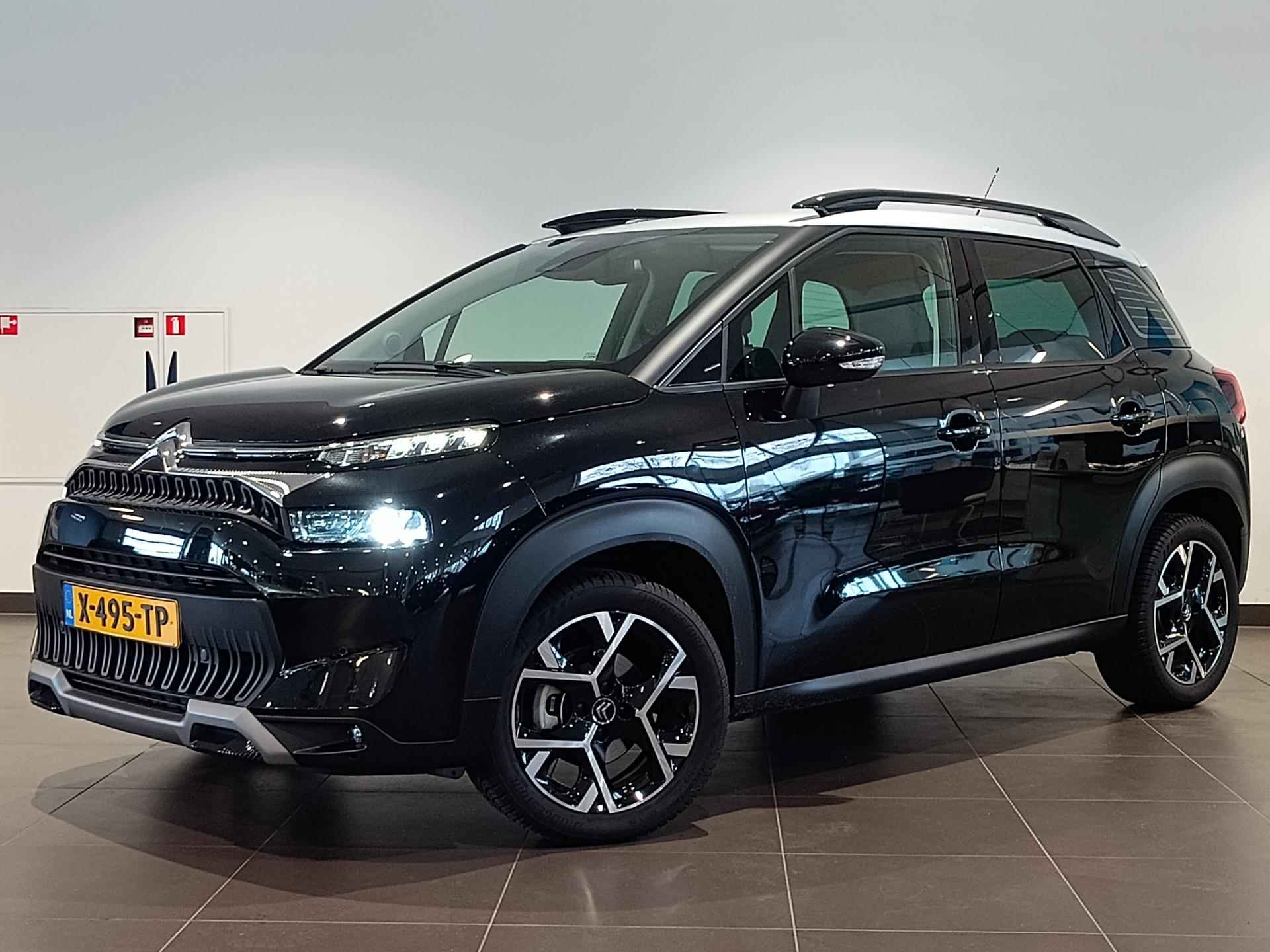 Citroën C3 Aircross SUV Shine Pack 1.2 PureTech 110pk H6 | NAVI | CAMERA | STOELVERW. | KEYLESS ENTRY | PDC V+A | HEAD-UP DISPLAY | 17" LM-VELGEN | GRIPCONTROL | DAB+ | - 4/59