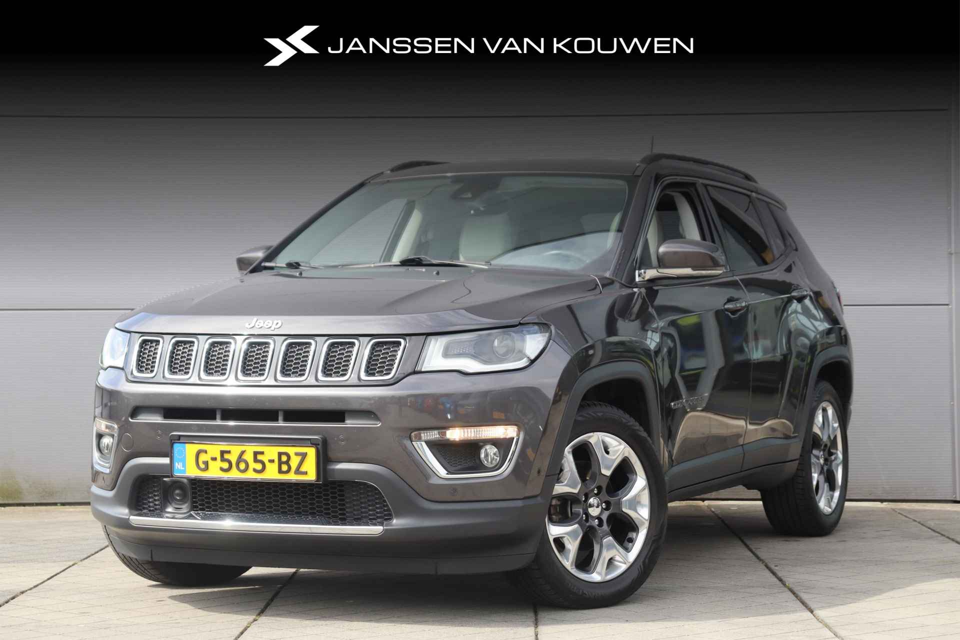 Jeep Compass 1.4 MultiAir Limited / Navigatie / Camera / Panoramadak / Leder / 18'' velgen - 1/49