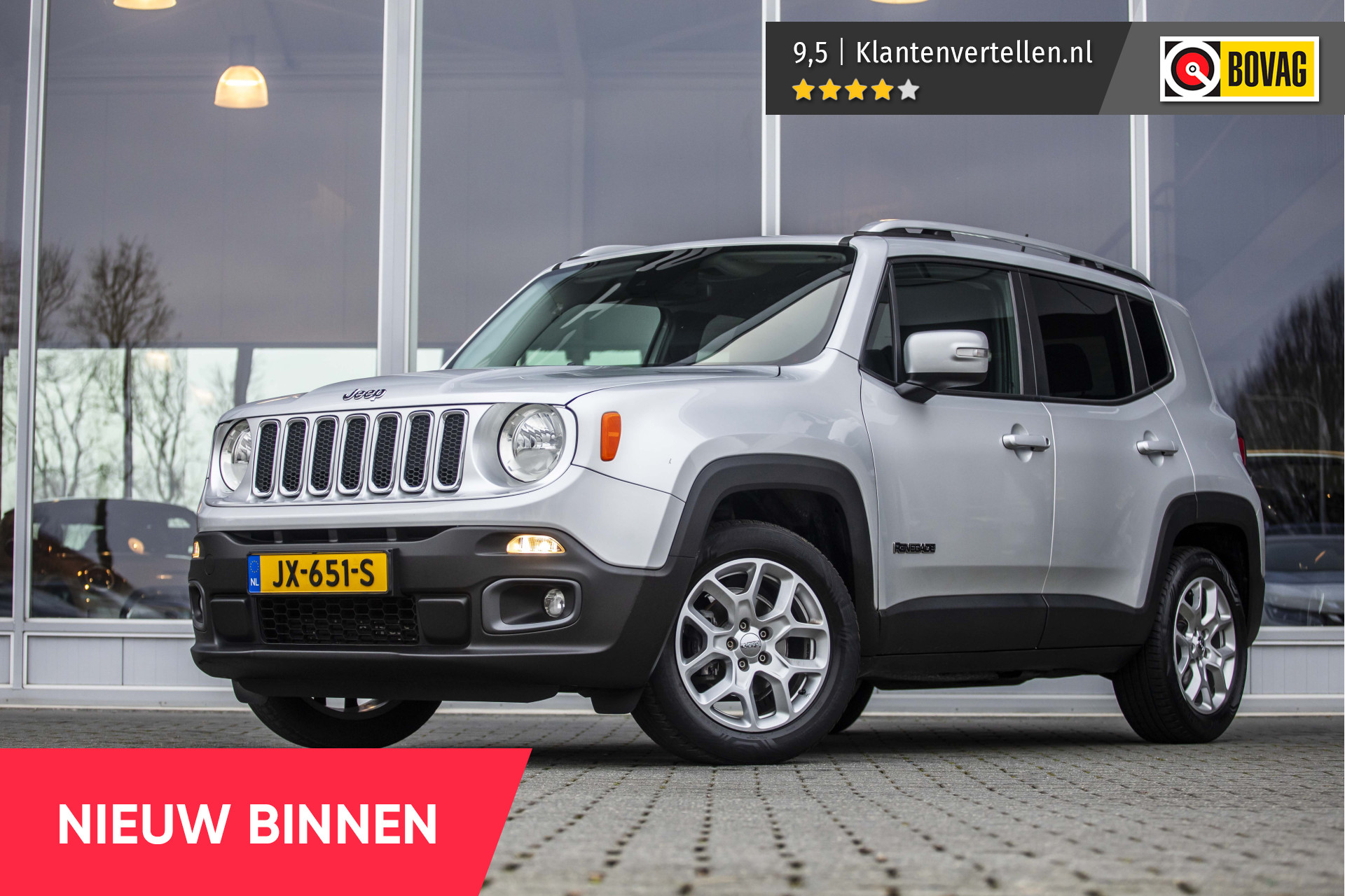 Jeep Renegade 1.4 MultiAir Limited | Trekhaak | NL Auto | Navi