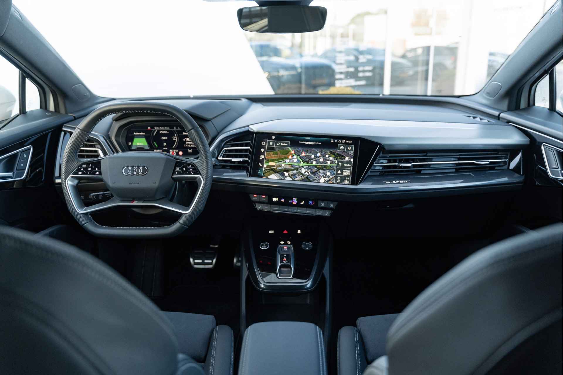 Audi Q4 Sportback e-tron 40 204PK S edition | 21" Velgen | SONOS | Head-Up Display | Adaptive Cruise Control | Optiekpakket Zwart | Privacy Glass | Matri - 36/40