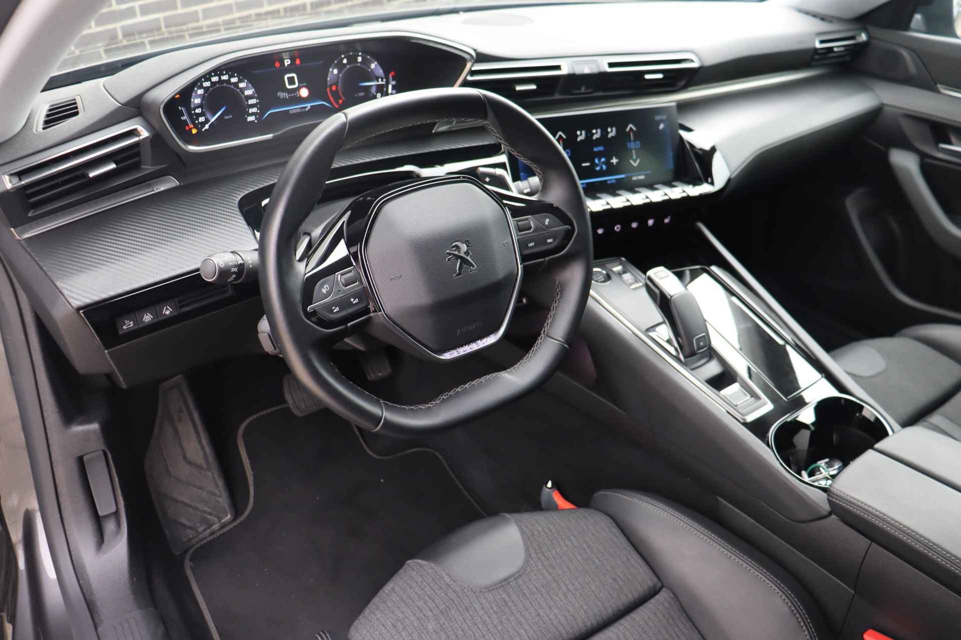 Peugeot 508 1.2 PureTech Allure Pack Business * Stoelverwarming * Navigatie * LED Koplampen - 7/50