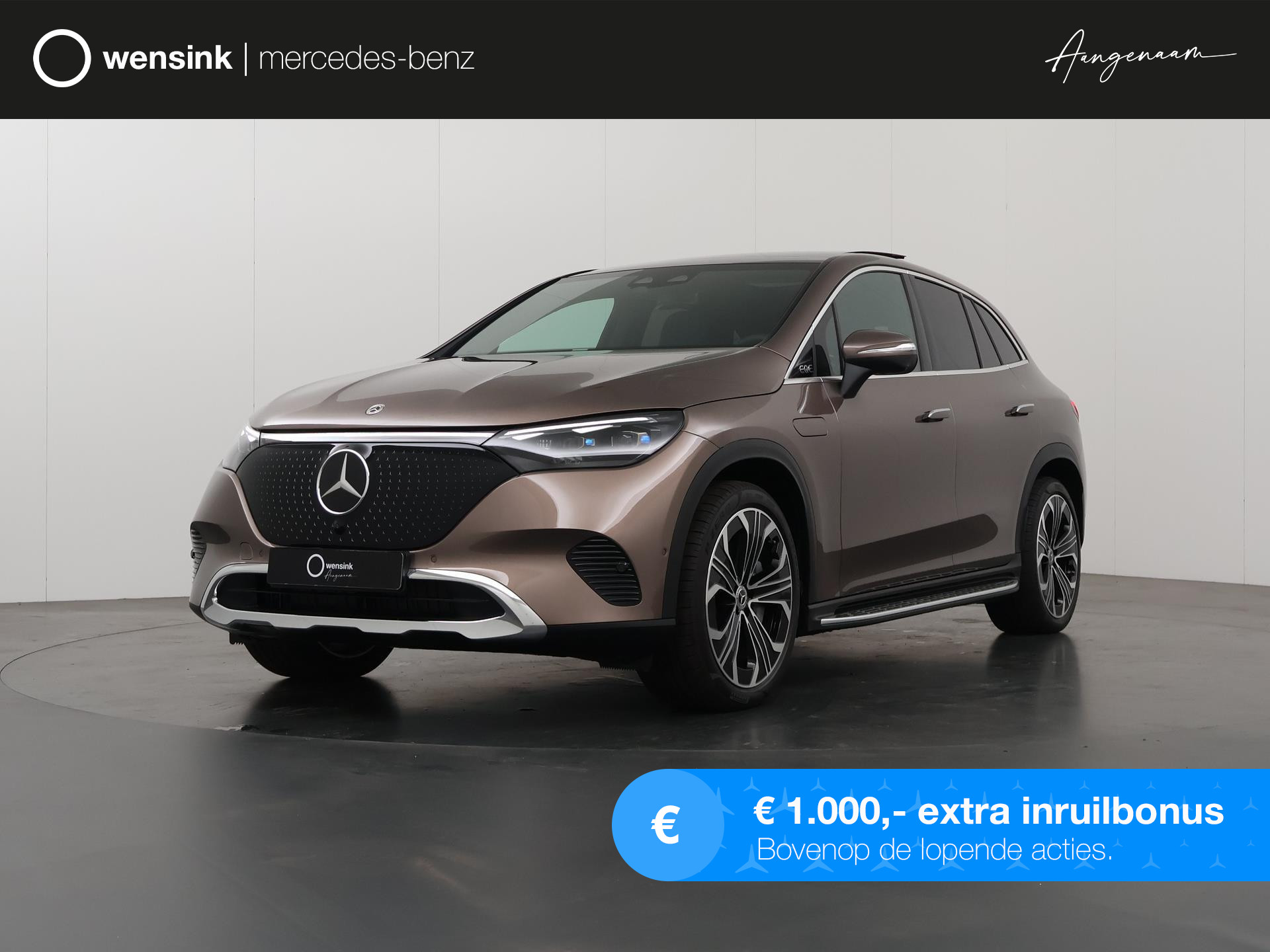 Mercedes-Benz EQE SUV 350 4Matic Business Edition 91 kWh | Panoramadak | Burmester Audio |  360°-camera | Elec verstelbare stoelen | Executivepakket