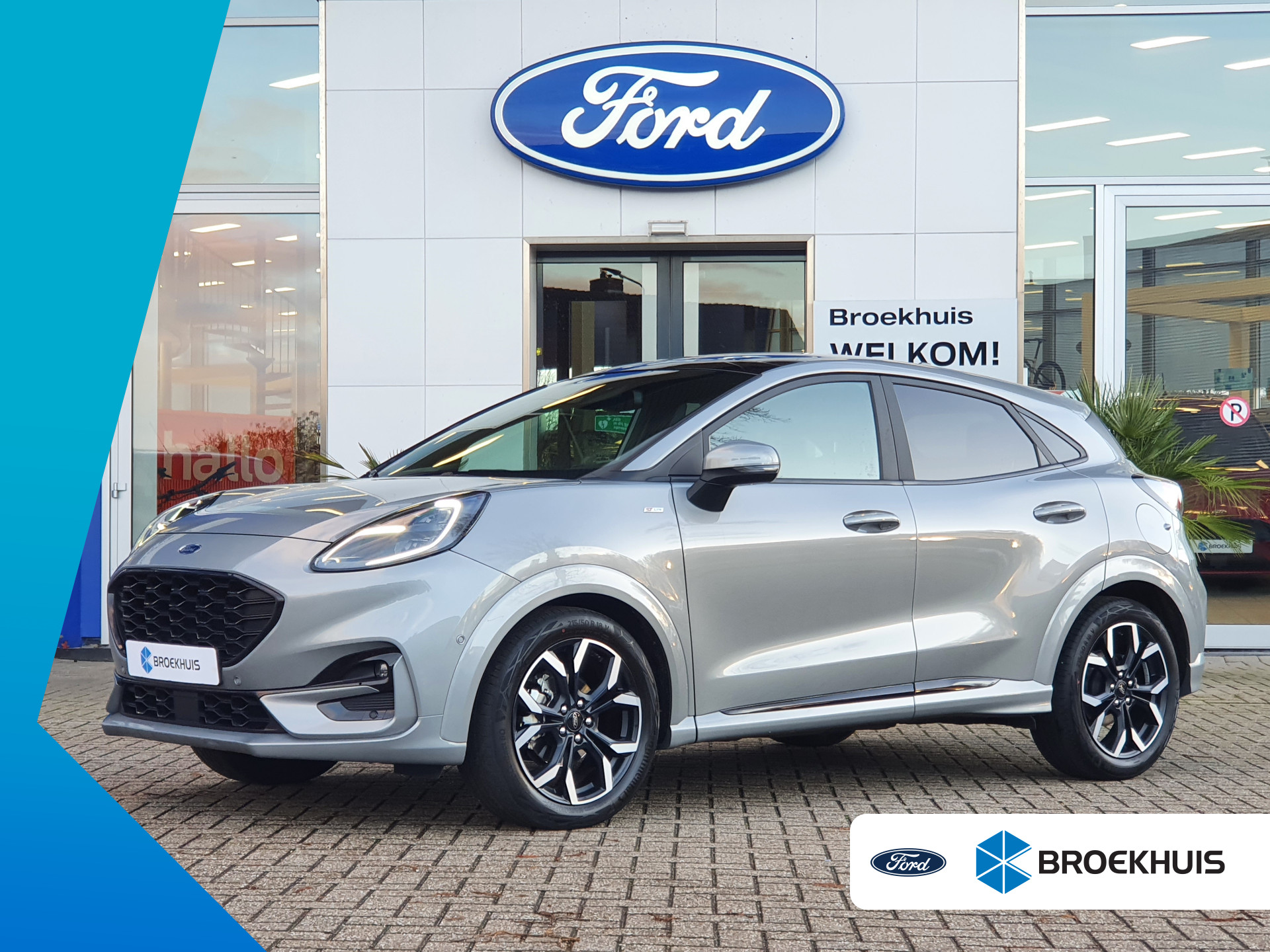 Ford Puma 1.0 Hybrid ST-Line X First Edition | Panoramadak | Trekhaak | Adap. Cruise