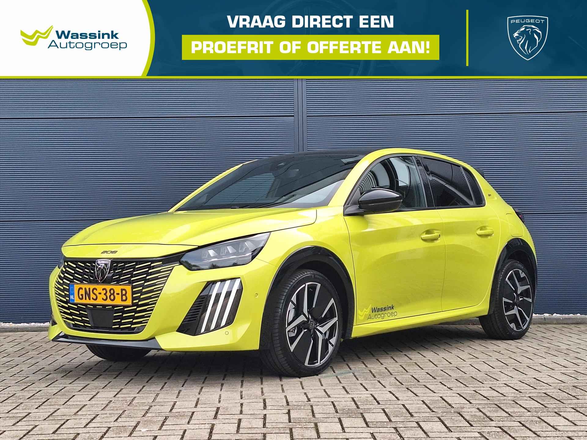 PEUGEOT 208 1.2 Hybrid Automaat GT I Vision Pack I Panoramadak I Drive Assist Pack  I Navigatie