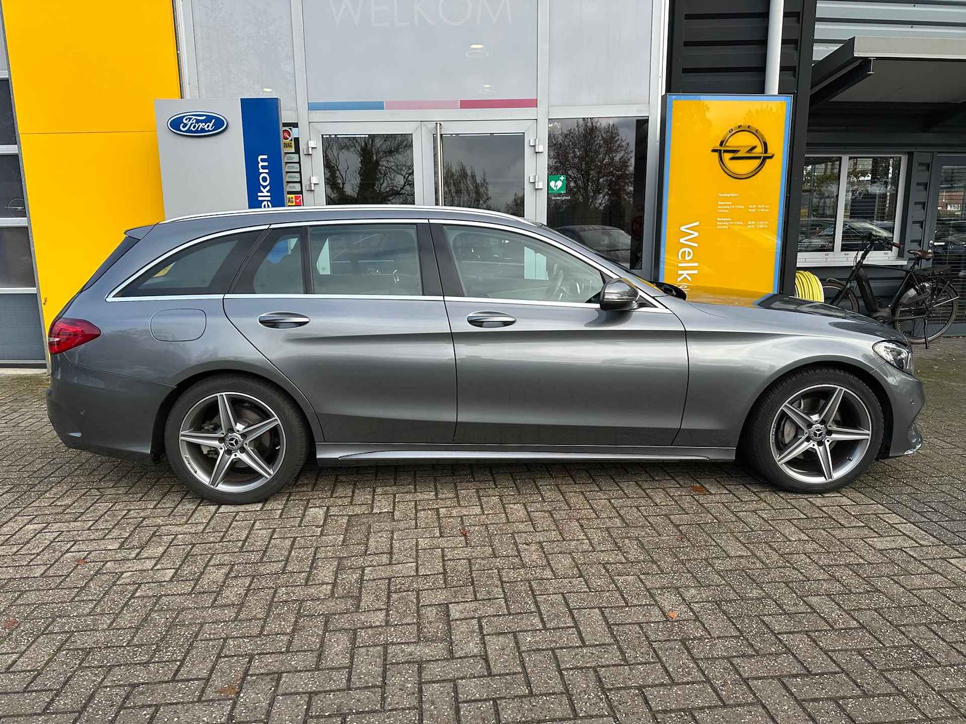 Mercedes-Benz C-Klasse Estate 180 Business Solution AMG AUTOMAAT | AFNB. TREKHAAK | LEDER| CAMERA| HIGH PERFORMANCE LED KOPLAMPEN| PARKEERSENSOREN V+A| - 8/54