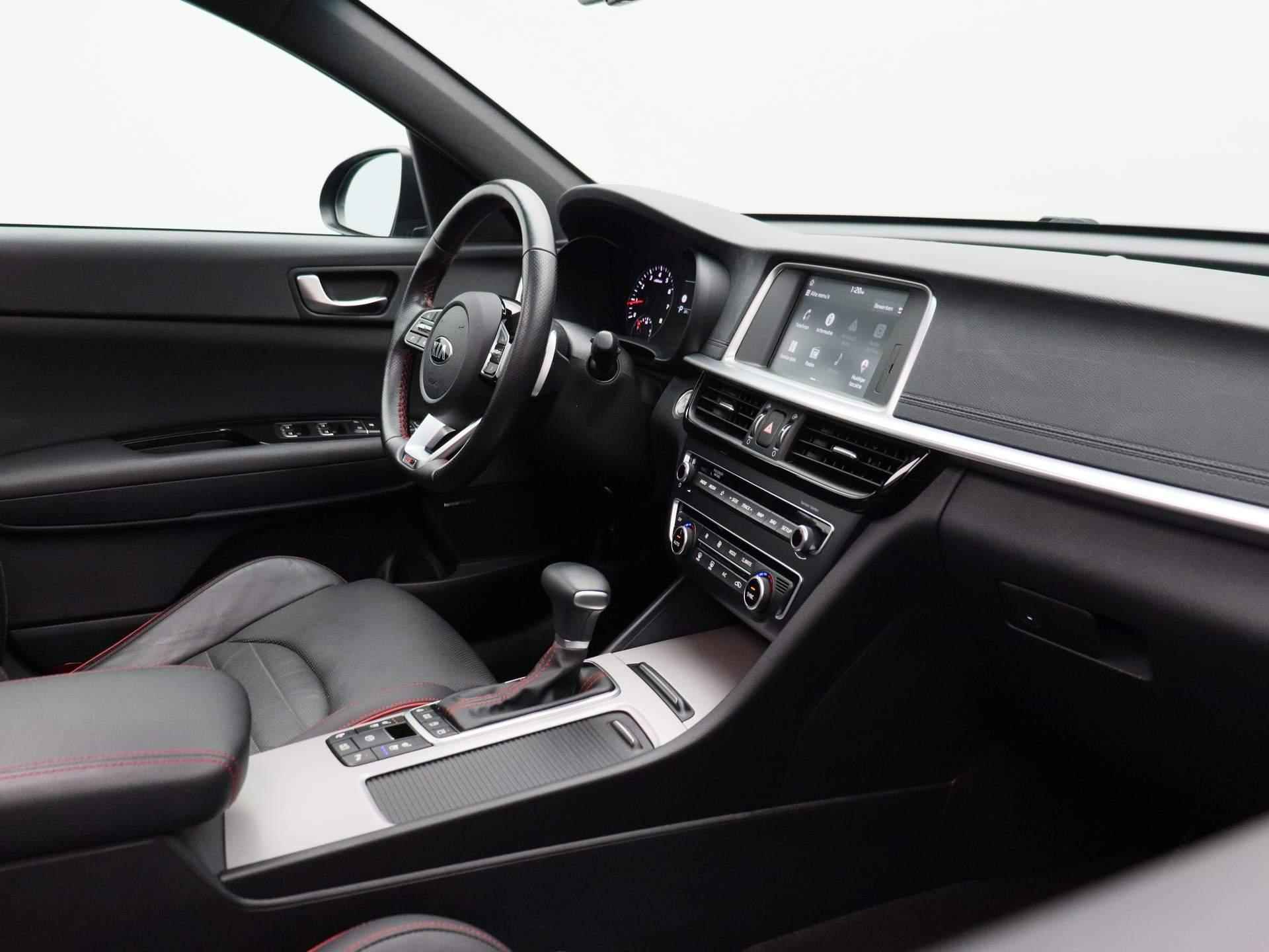 Kia Optima Sportswagon 1.6 T-GDI GT-Line | Leder Interieur| Navigatie | Camera | Schuifdak | - 37/43