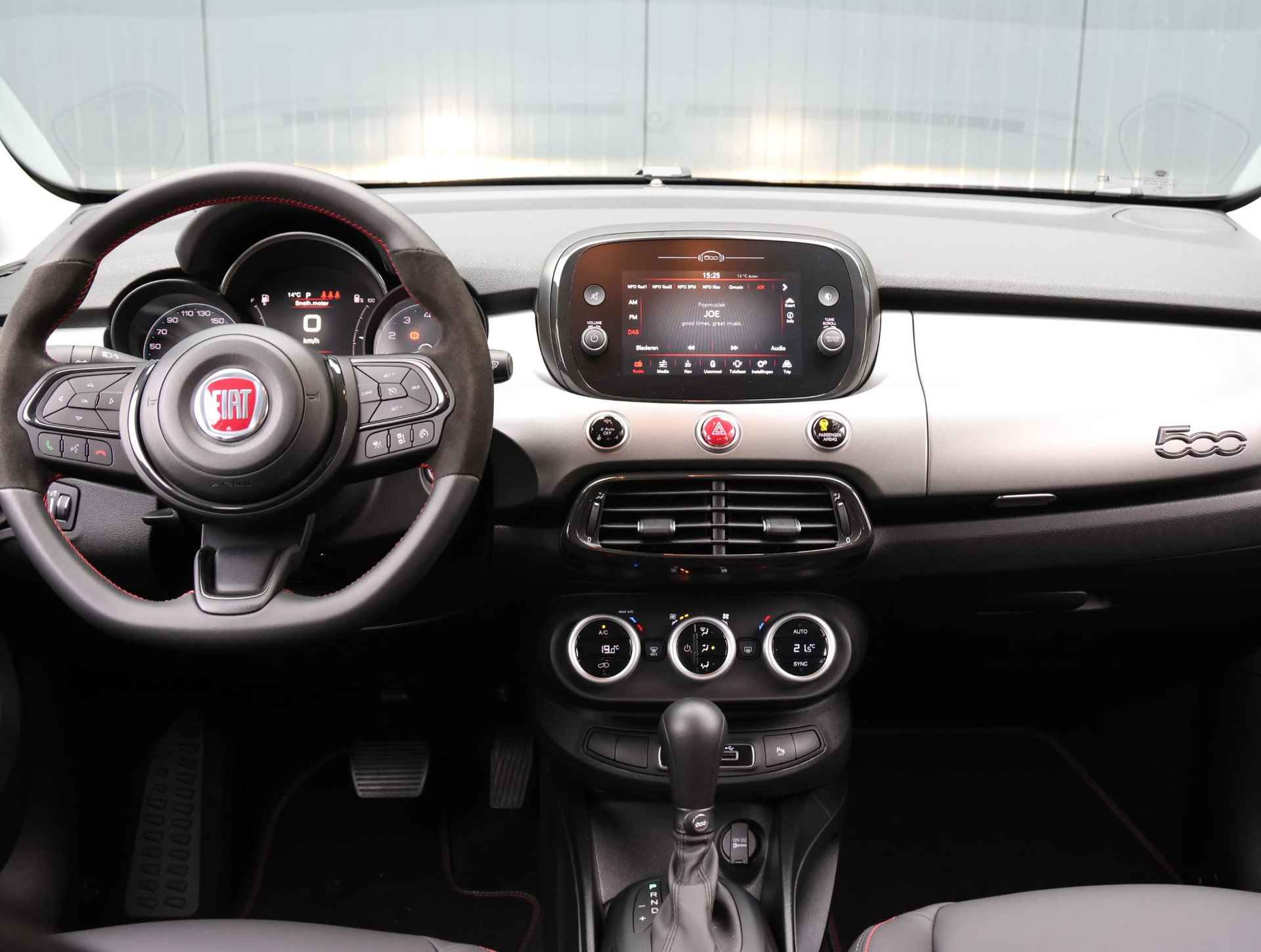 Fiat 500 X 130pk Hybrid Sport (1ste eig./S.stoelen/Cruise/AppleCarPlay/Camera/UNIEK!!/FULL LED) - 12/41