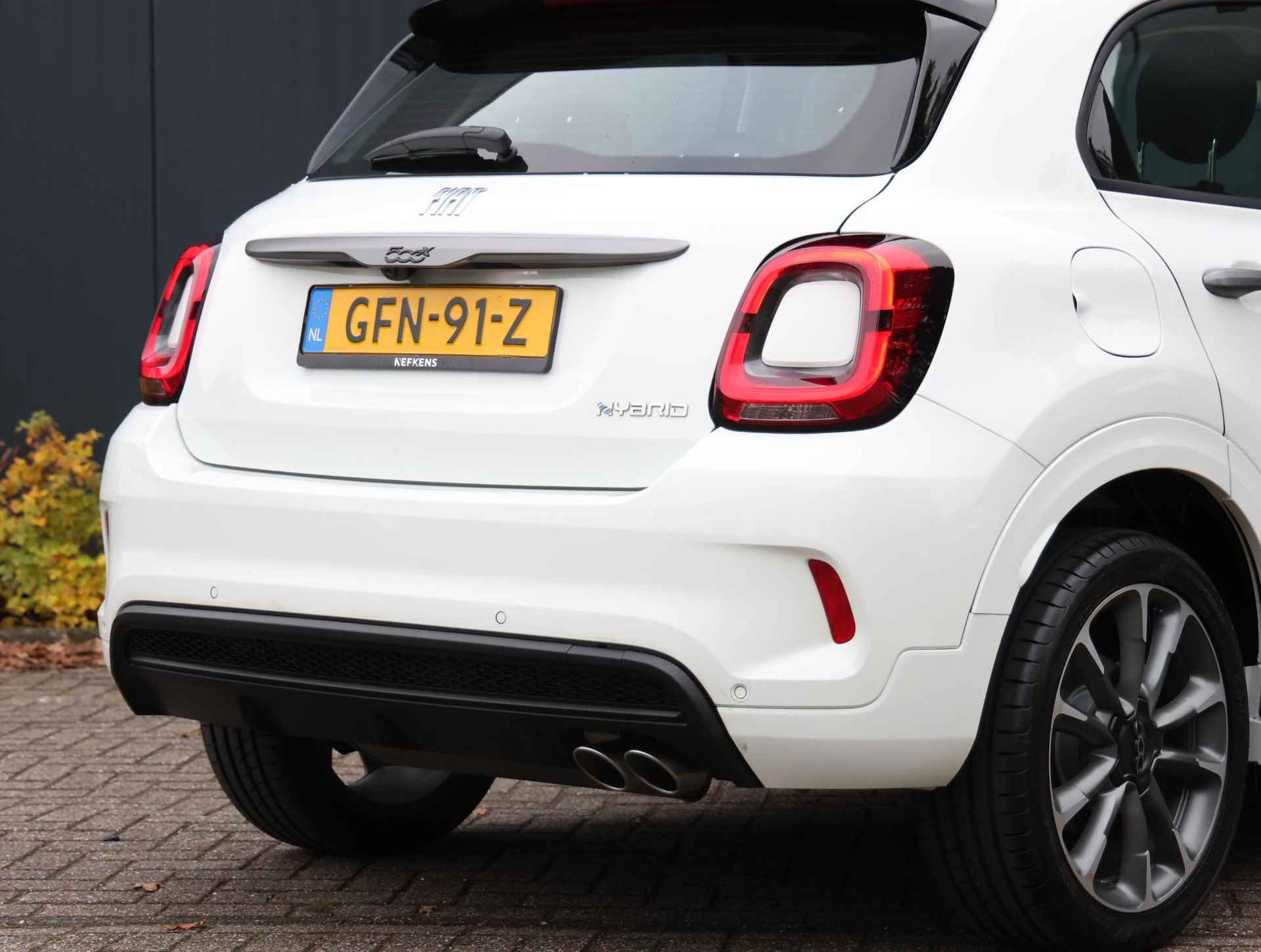 Fiat 500 X 130pk Hybrid Sport (1ste eig./S.stoelen/Cruise/AppleCarPlay/Camera/UNIEK!!/FULL LED) - 41/41