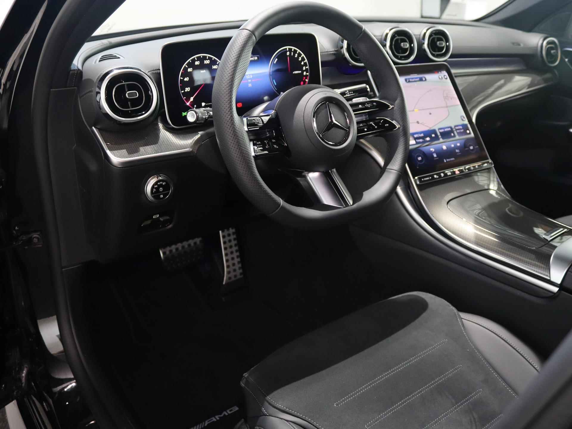 Mercedes-Benz C 300 e Estate AMG Line | Panorama dak | Sfeerverlichting | Carplay | 18 Inch | High Performance Led Koplampen - 19/25