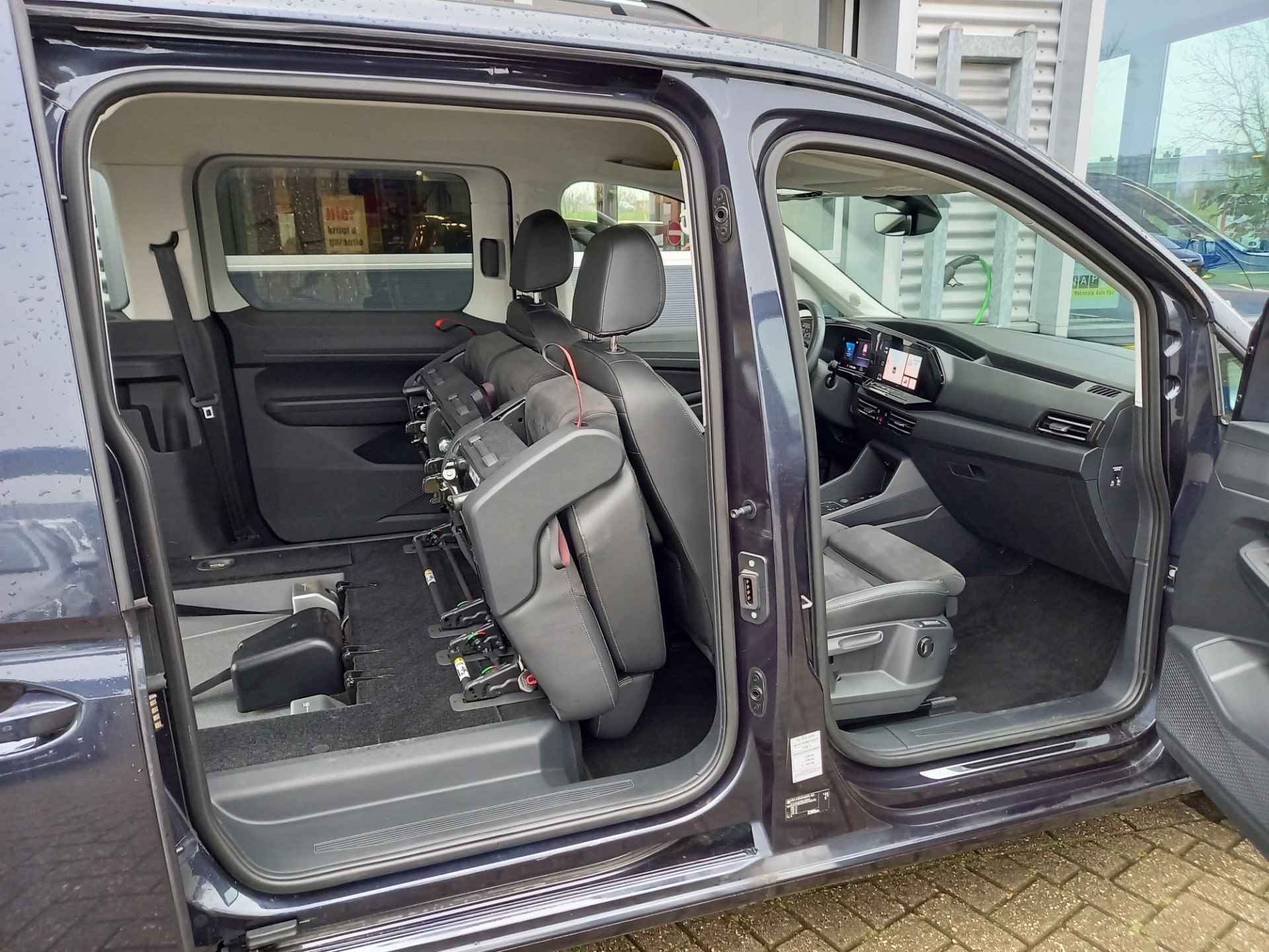 Volkswagen Caddy Maxi 1.5 TSI DSG 5+1 ROLSTOEL - ROLSTOELAUTO - AUTOMAAT - LUXE - ROLSTOEL VERVOER - 23/65