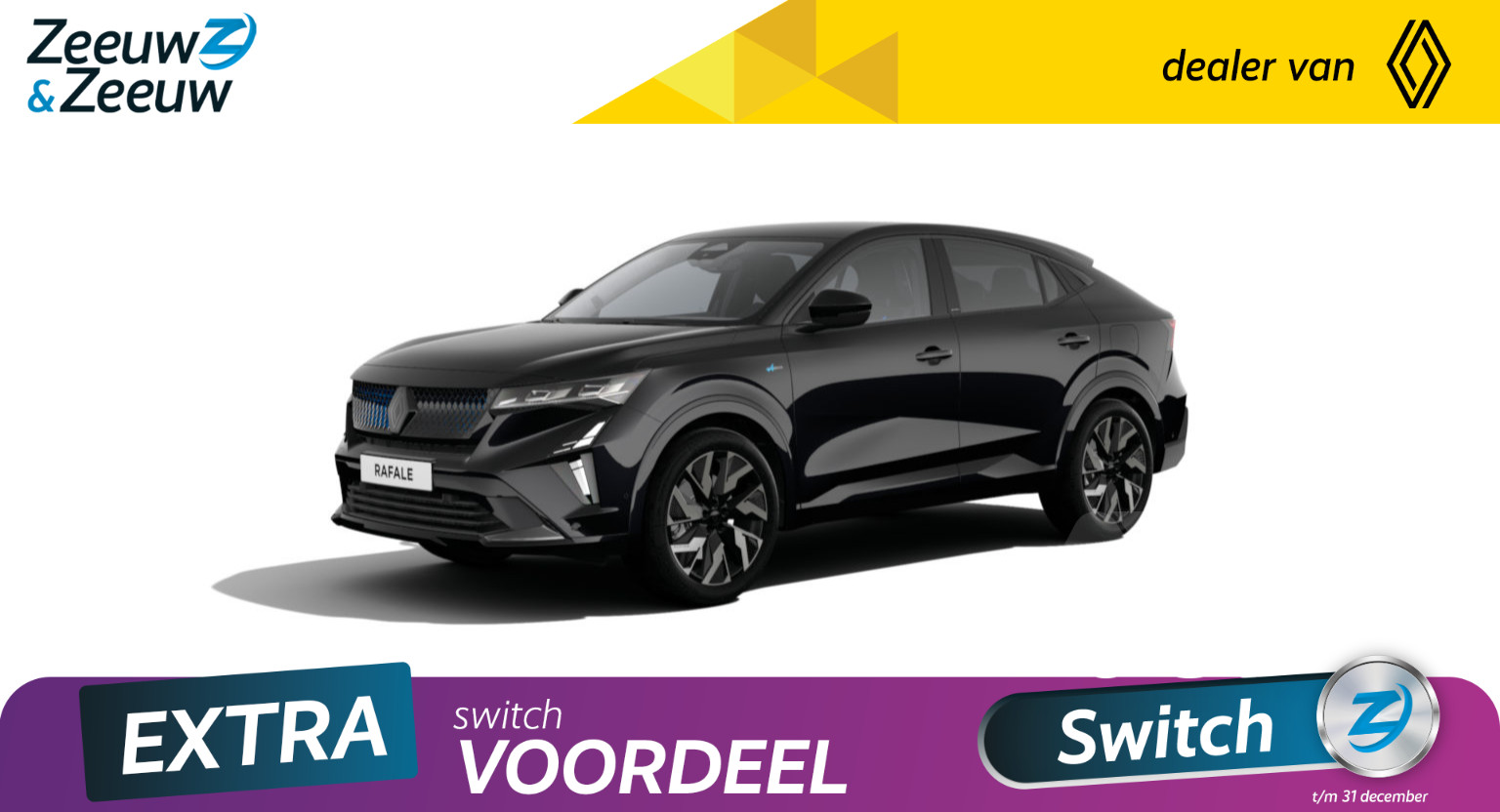 Renault Rafale E-Tech 4x4 plug-in hybrid 300 esprit Alpine | De nieuwe Renault Rafale | Nu leverbaar met €2500,- korting! |