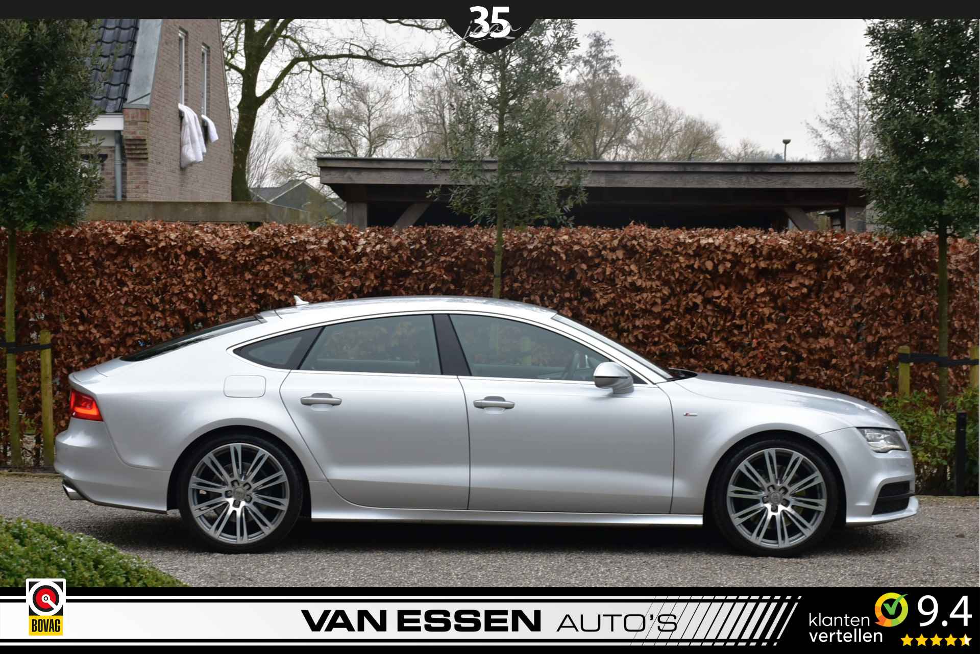 Audi A7 Sportback 3.0 TFSI Quattro S Edition Navi Leder Memory B&O Flippers Nieuwstaat NL-Auto! - 2/38