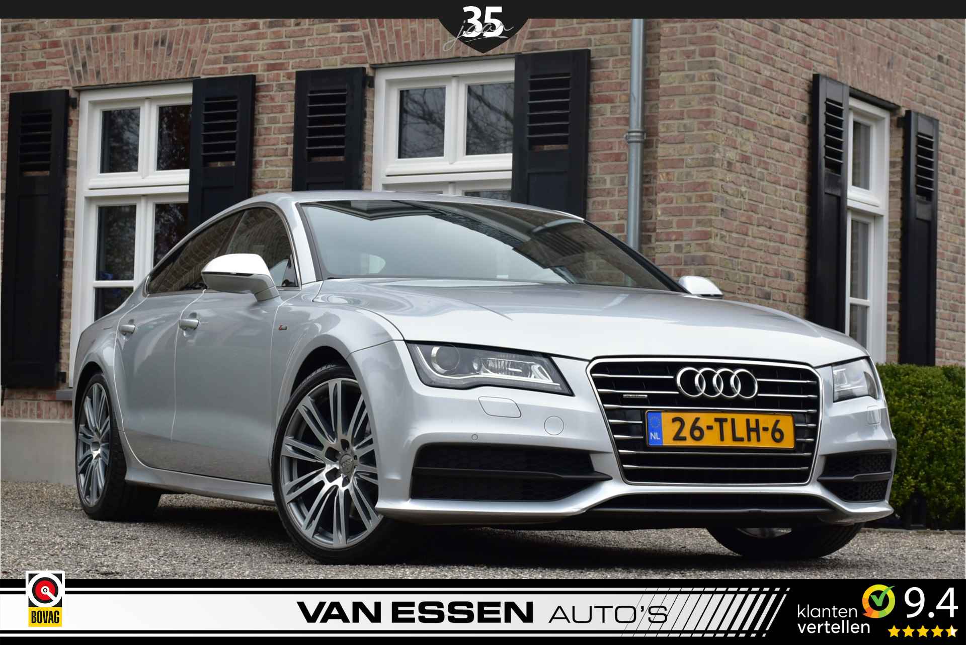 Audi A7 Sportback 3.0 TFSI Quattro S Edition Navi Leder Memory B&O Flippers Nieuwstaat NL-Auto! - 3/38