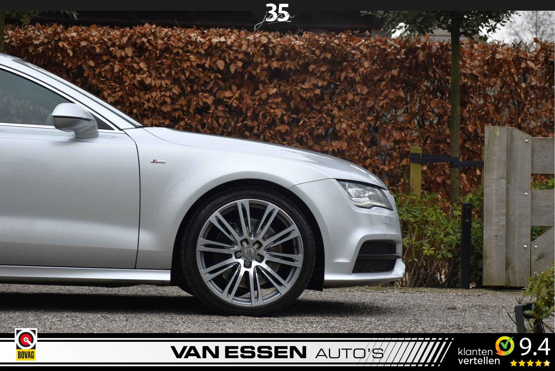 Audi A7 Sportback 3.0 TFSI Quattro S Edition Navi Leder Memory B&O Flippers Nieuwstaat NL-Auto! - 4/38