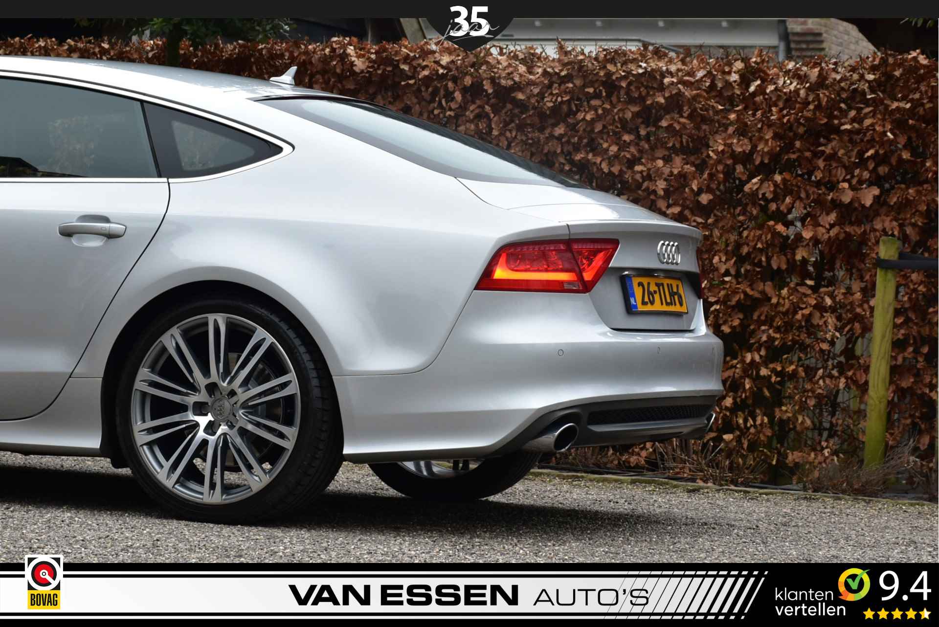 Audi A7 Sportback 3.0 TFSI Quattro S Edition Navi Leder Memory B&O Flippers Nieuwstaat NL-Auto! - 8/38