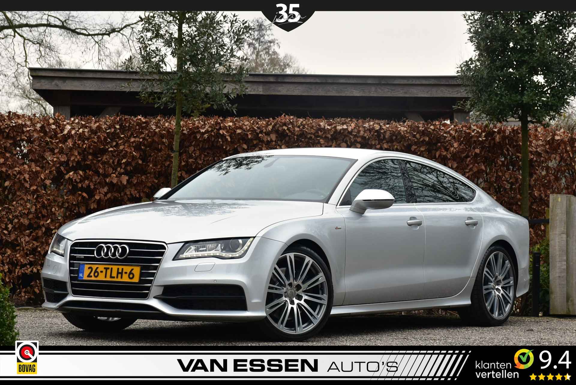 Audi A7 Sportback 3.0 TFSI Quattro S Edition Navi Leder Memory B&O Flippers Nieuwstaat NL-Auto! - 9/38