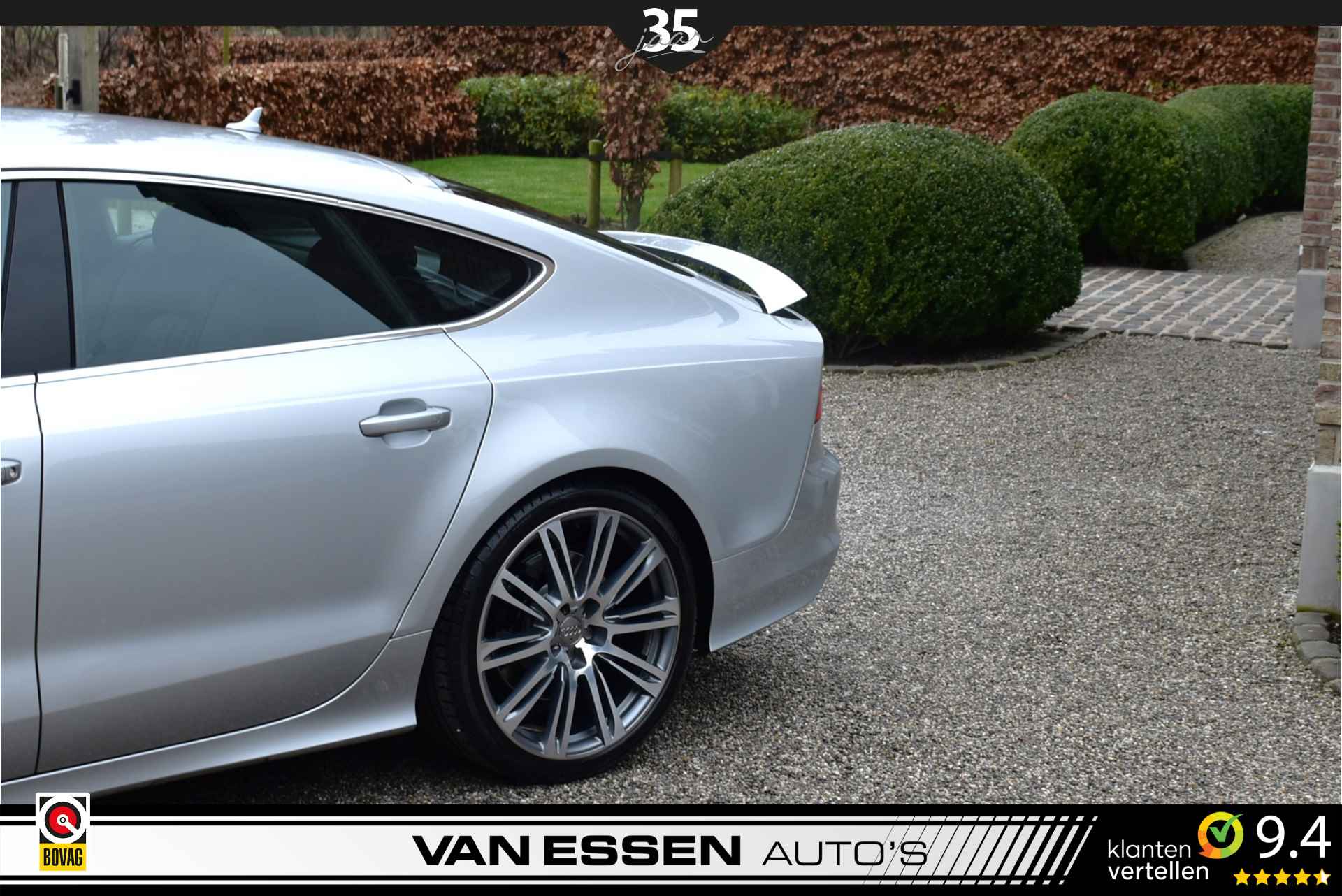 Audi A7 Sportback 3.0 TFSI Quattro S Edition Navi Leder Memory B&O Flippers Nieuwstaat NL-Auto! - 10/38