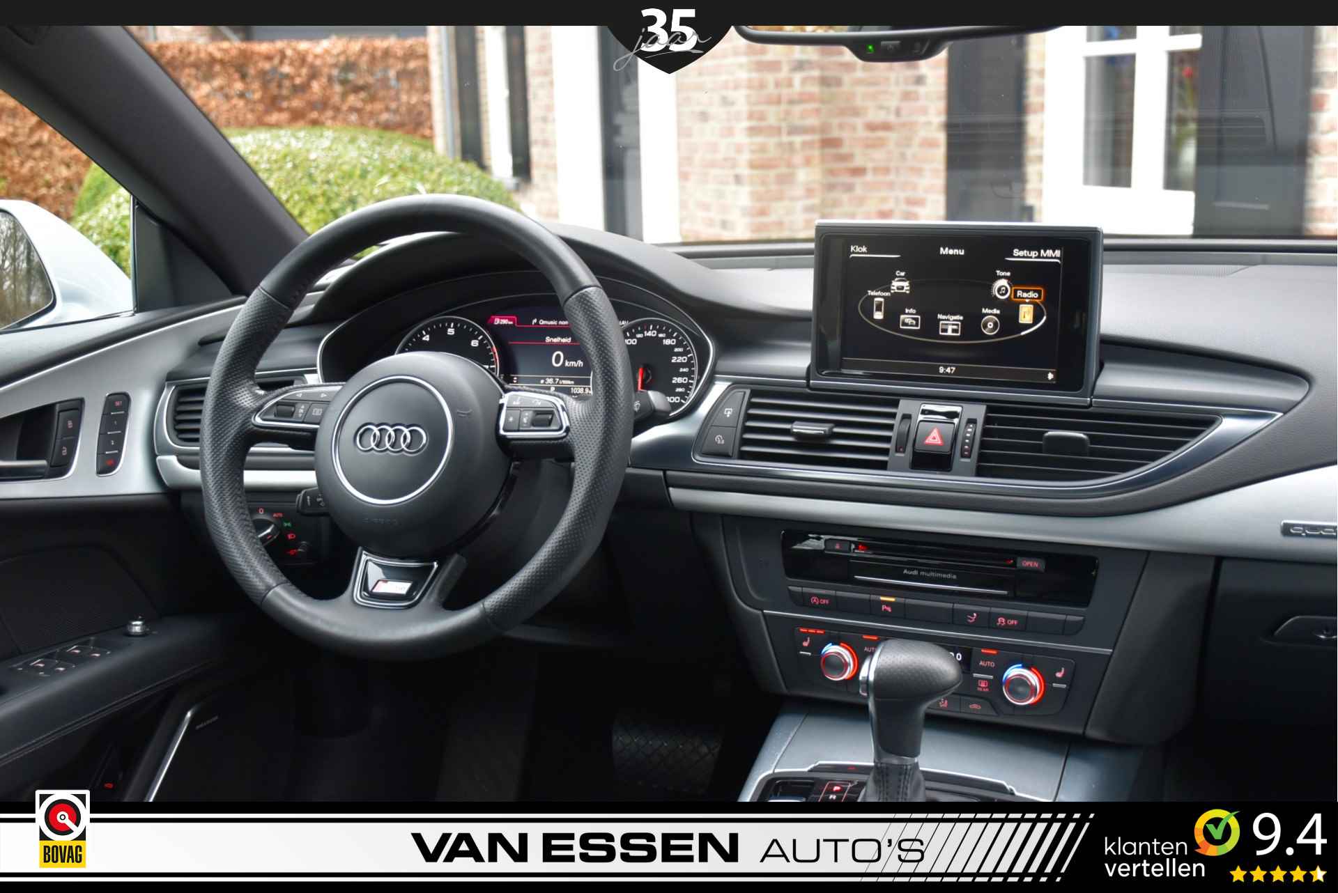 Audi A7 Sportback 3.0 TFSI Quattro S Edition Navi Leder Memory B&O Flippers Nieuwstaat NL-Auto! - 15/38