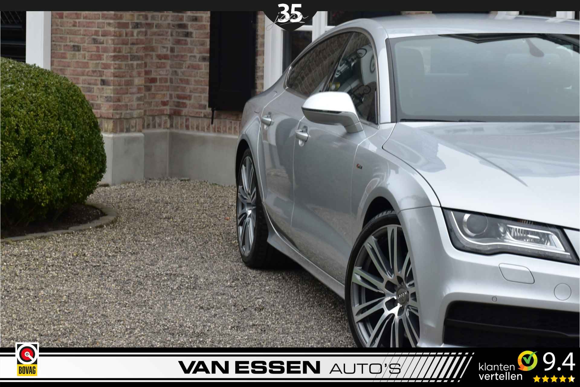 Audi A7 Sportback 3.0 TFSI Quattro S Edition Navi Leder Memory B&O Flippers Nieuwstaat NL-Auto! - 30/38