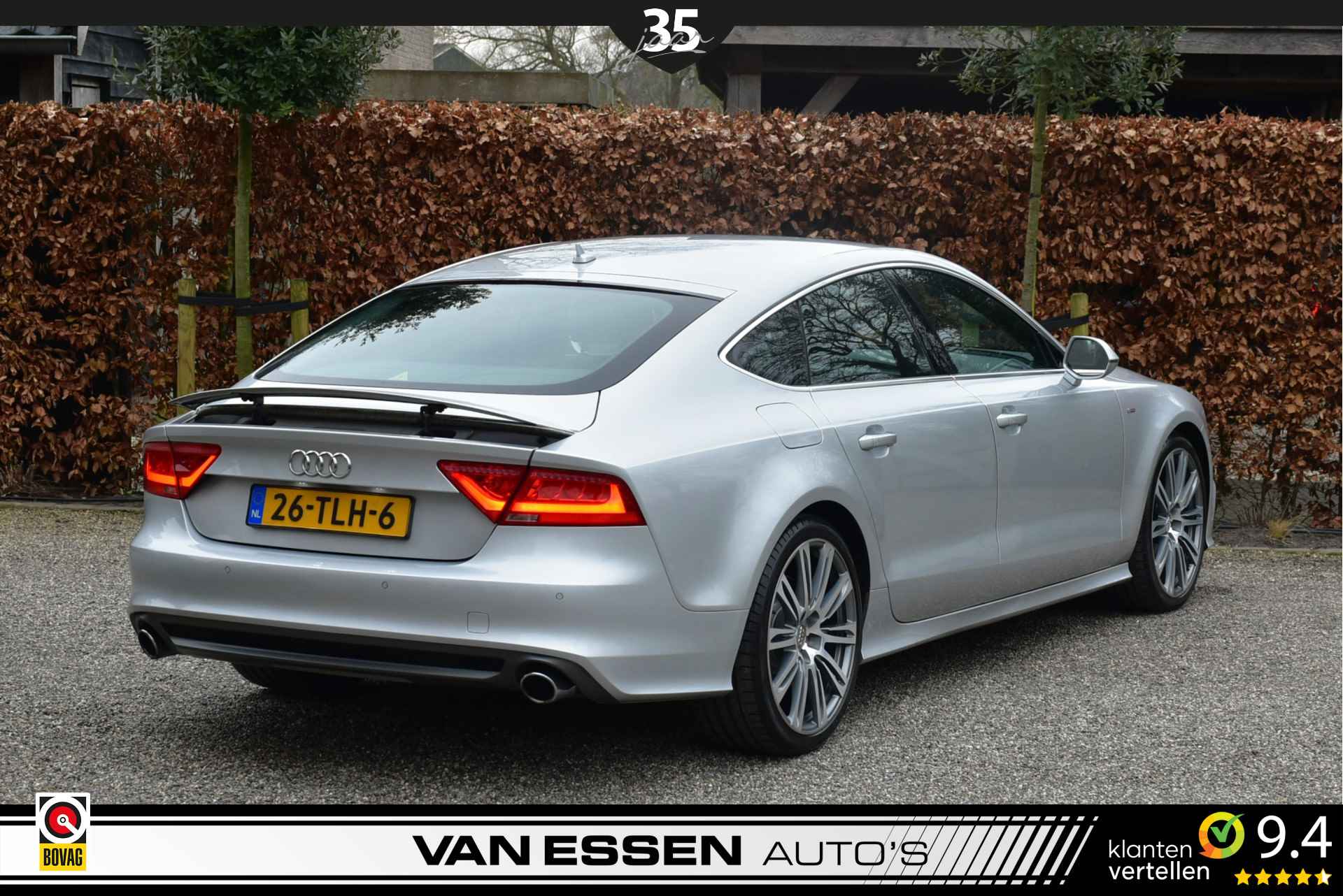 Audi A7 Sportback 3.0 TFSI Quattro S Edition Navi Leder Memory B&O Flippers Nieuwstaat NL-Auto! - 33/38