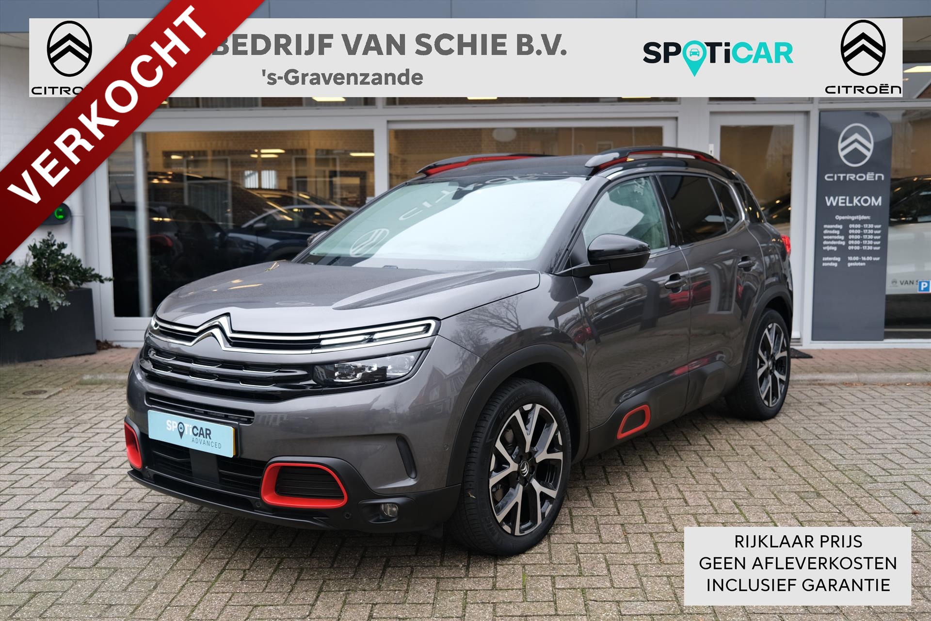 CITROEN C5 Aircross PT 130 Business Plus Trekhaak | 2-Tone | 19" | Camera