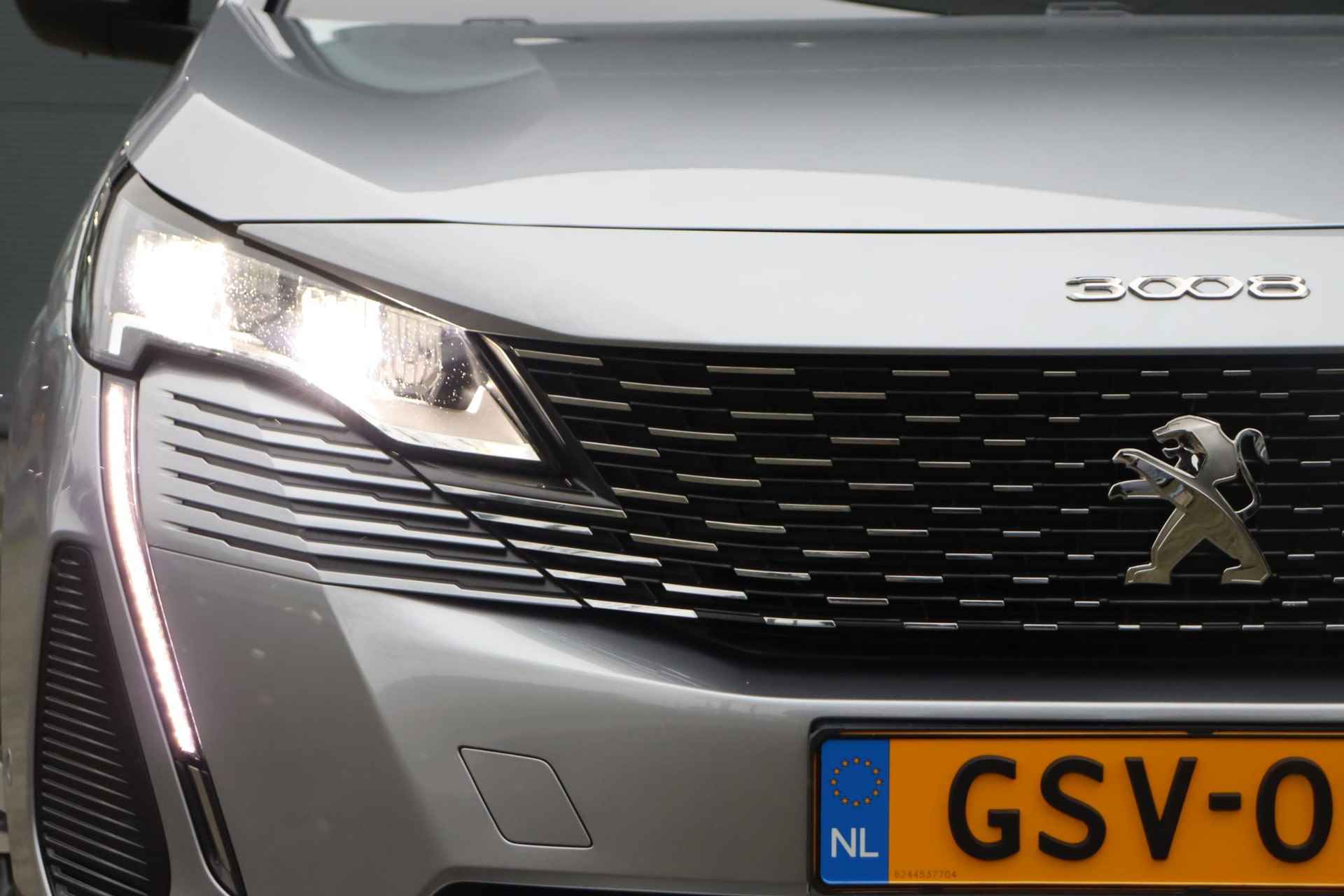 Peugeot 3008 1.6 HYbrid 225 Blue Lease Allure PHEV Achteruitrijcamera Stoelverwarming - 30/36