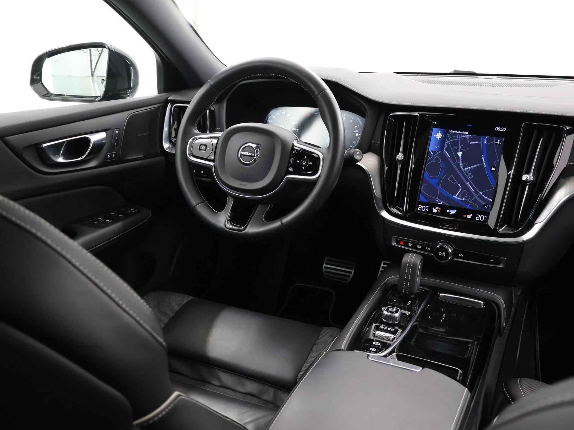 Volvo V60 2.0 T6 Recharge AWD R-Design | Panoramadak | Navigatie | Harman Kardon | Climate Control | Bluetooth | Cruise control Adaptief | - 10/46