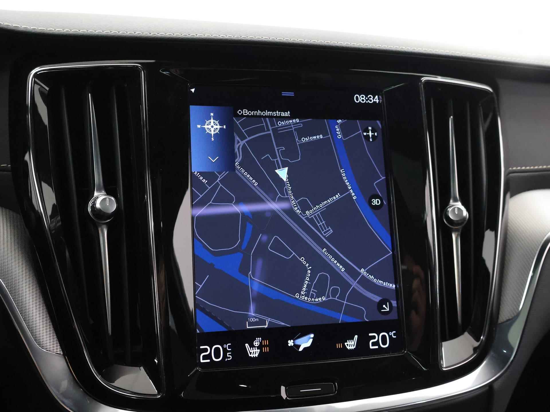 Volvo V60 2.0 T6 Recharge AWD R-Design | Panoramadak | Navigatie | Harman Kardon | Climate Control | Bluetooth | Cruise control Adaptief | - 14/46