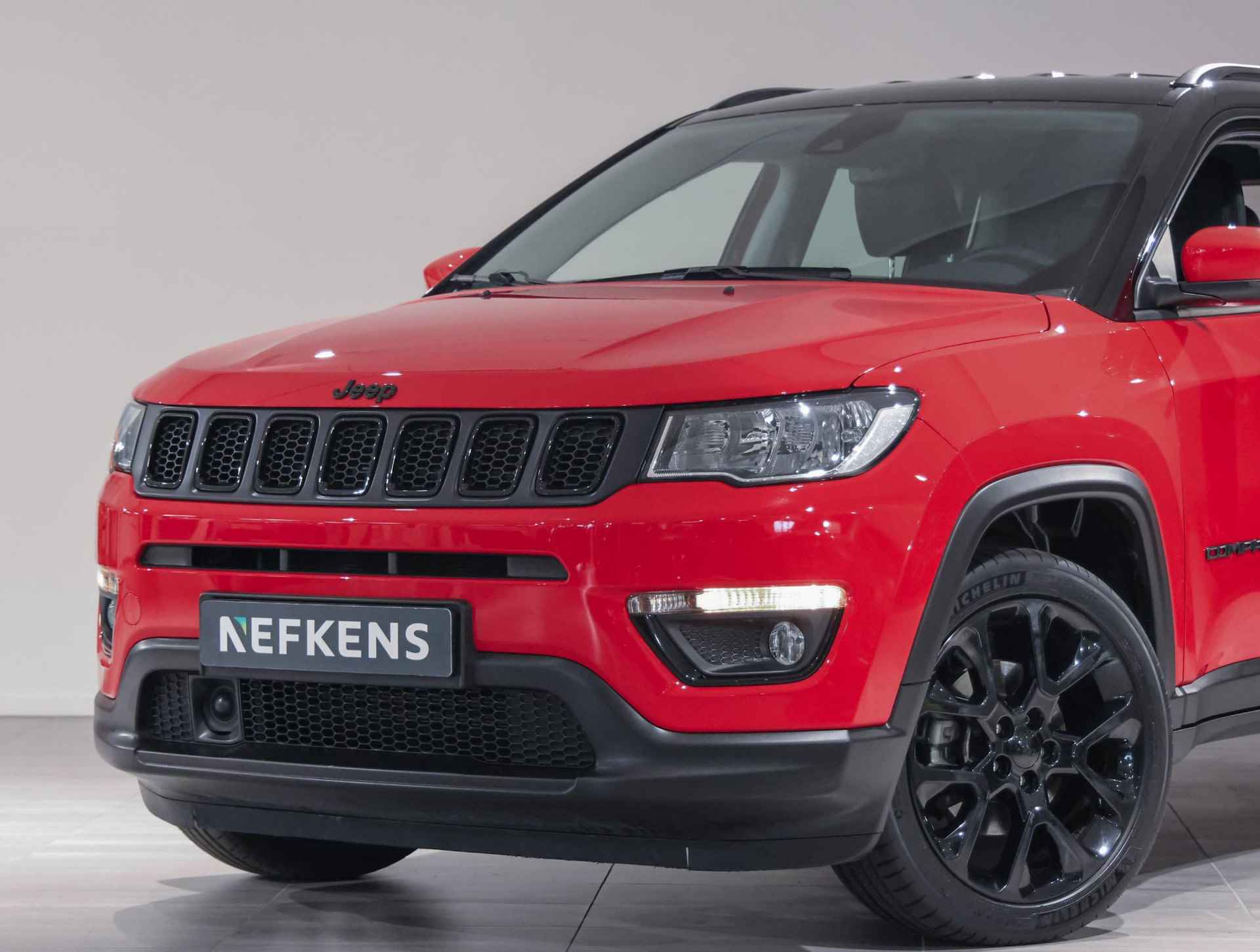 Jeep Compass 150pk Turbo Night Eagle (1ste eig.|Camera|19"LMV|T.haak|NAV.|Climate) - 41/44