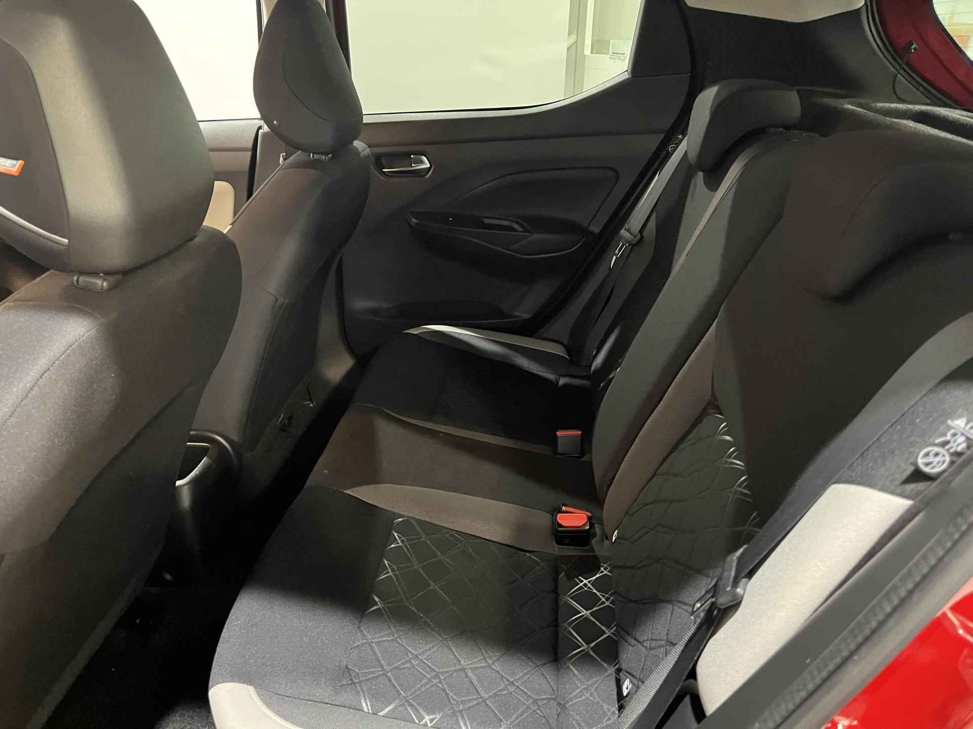 Nissan Micra 1.0 - 90PK IG-T N-Design | Bose Audio | Airco | Parkeersensoren | Lichtmetalen Velgen | Apple CarPlay/Android Auto | Privacy Glass | Cruise Control | - 24/29