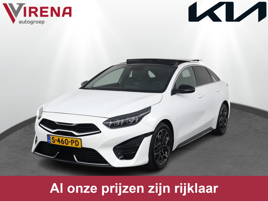 Kia ProCeed 1.5 T-GDi GT-Line - Automaat - Panorama / schuif-/kanteldak - lederen bekl. - Zwarte Hemel - Navigatie - Camera - Fabrieksgarantie t/m 03-2030