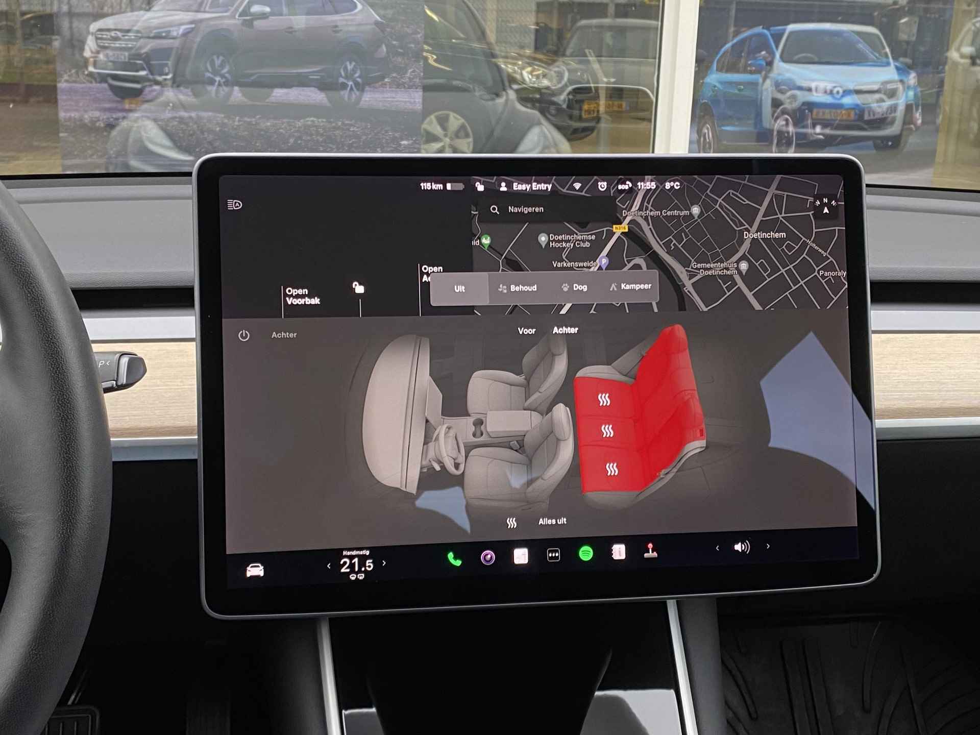 Tesla Model 3 Long Range AWD 75 kWh | Adaptieve Cruise Control | Stoelverwarming Voor + Achter | Navigatie | Premium Audio | Panoramadak | - 21/34