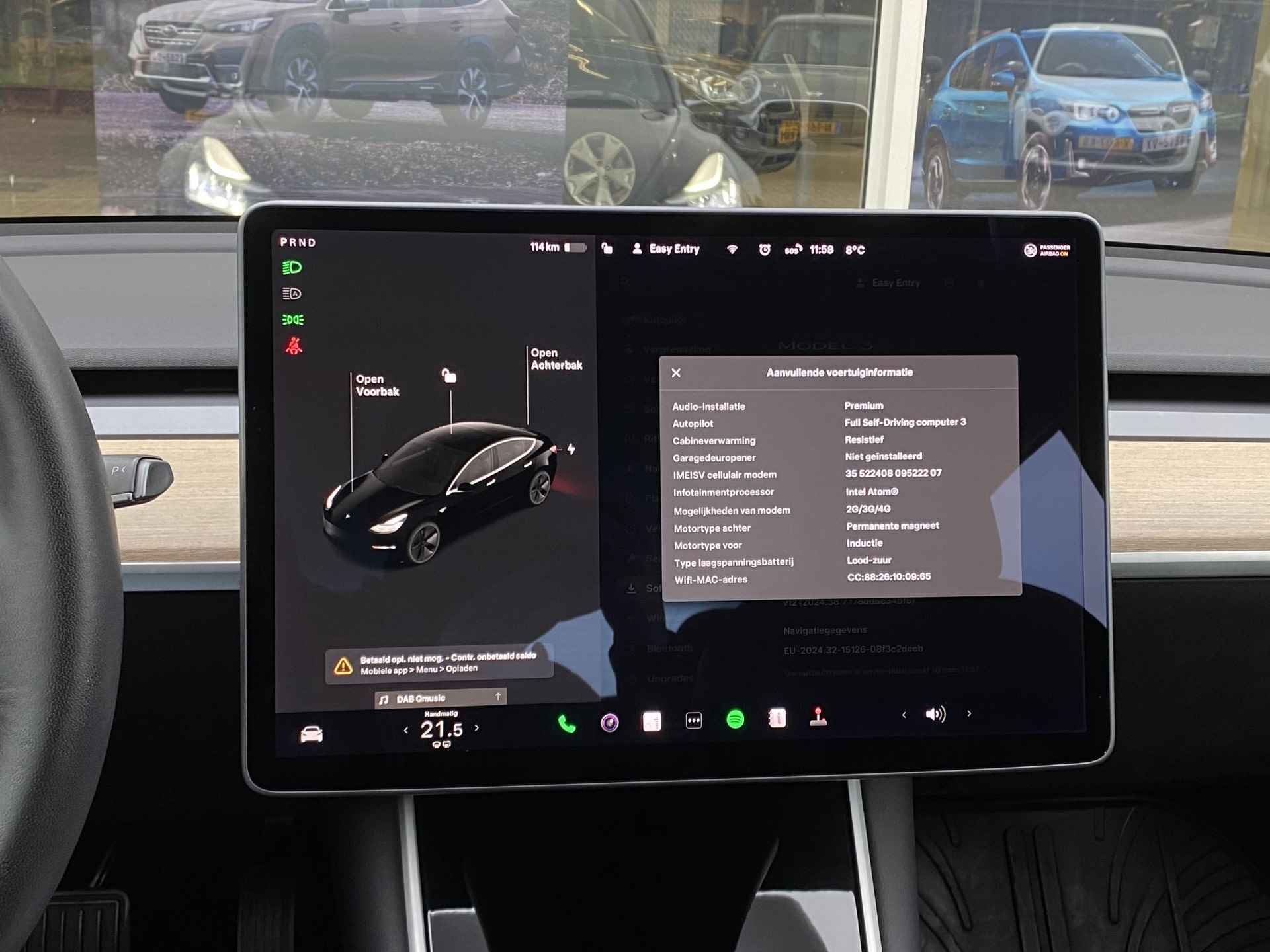 Tesla Model 3 Long Range AWD 75 kWh | Adaptieve Cruise Control | Stoelverwarming Voor + Achter | Navigatie | Premium Audio | Panoramadak | - 23/34