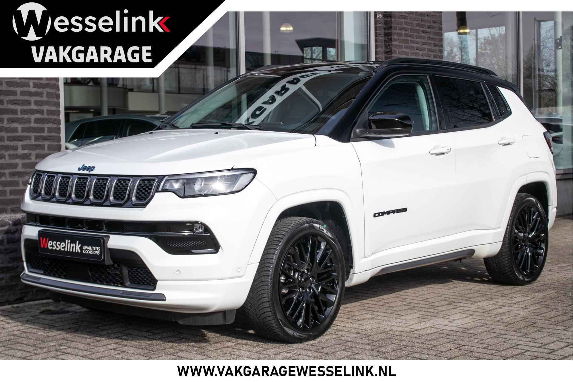 Jeep Compass 4xe 240 Plug-in Hybrid Electric S - All-in rijklrprs | Apple cp/Android auto | leder - 1/48