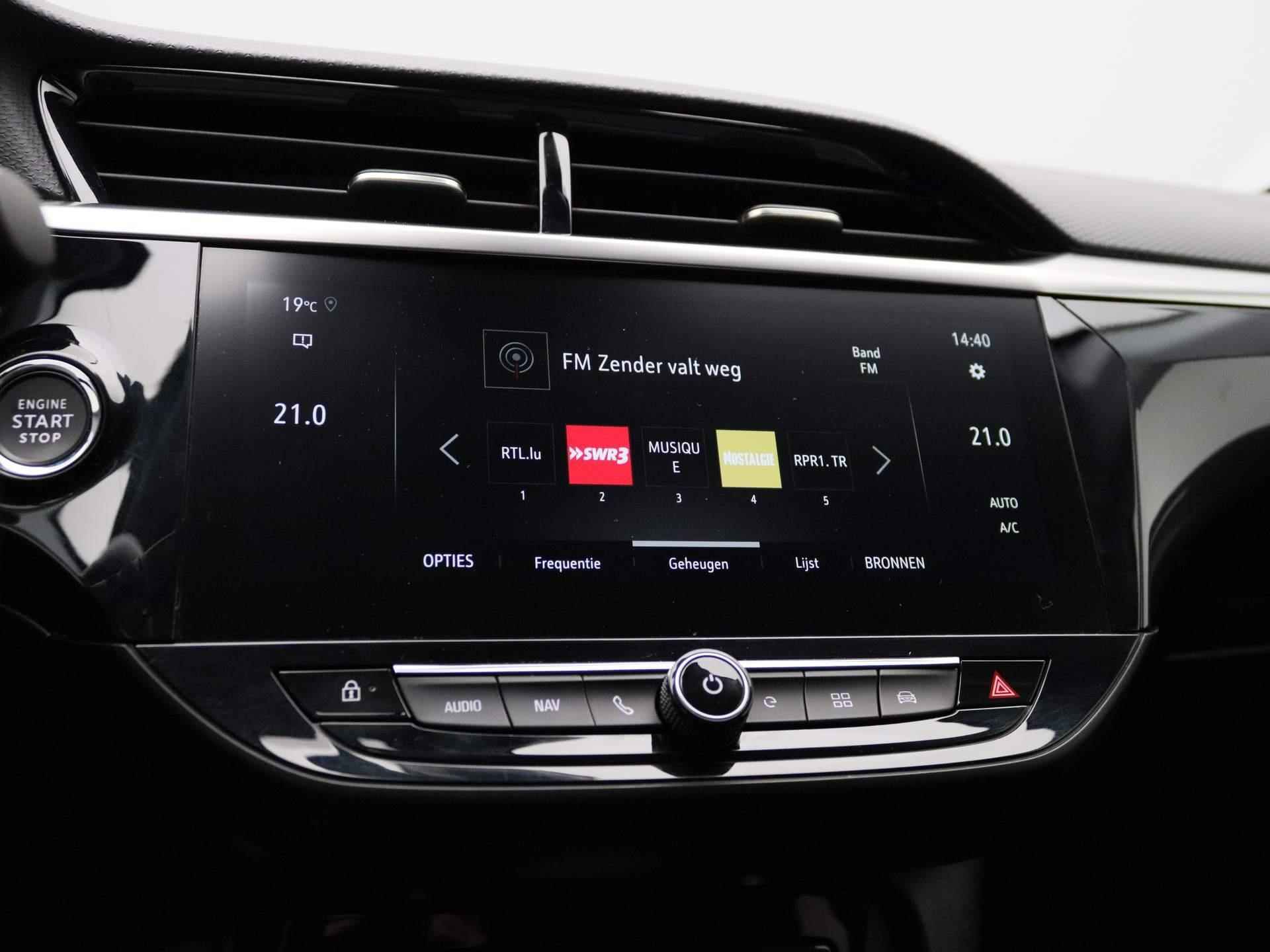 Opel Corsa-e Elegance 50 kWh | NAVIGATIE | CLIMATE CONOTROL | PARKEERSENSOREN | ACHTERUITRIJCAMERA | LED | 16"LICHTMETALEN VELGEN | - 30/36