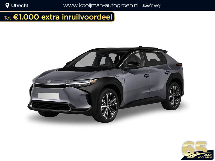 Toyota bZ4X Active 71 kWh €42.940,- Zonder SEPP,-subsidie, Ruim €4.000 voordeel! Meerdere kleuren binnen 4 weken leverbaar!