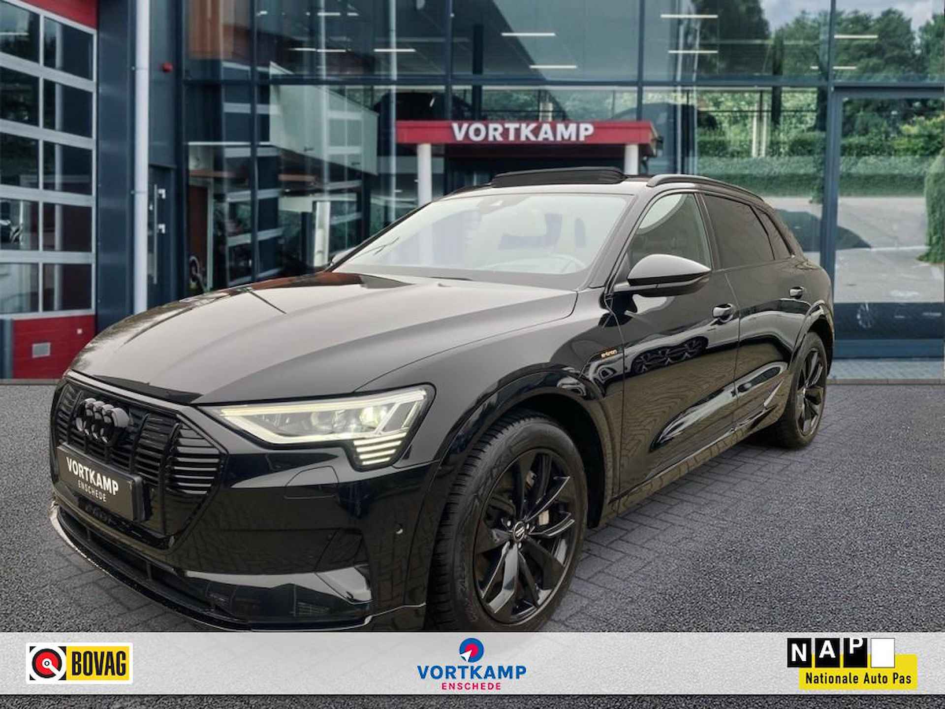 AUDI E-tron 50 QUATTRO S-LINE PANO-DAK/CAMERA/MEMORY/NAVI/ACC/STOELVERW