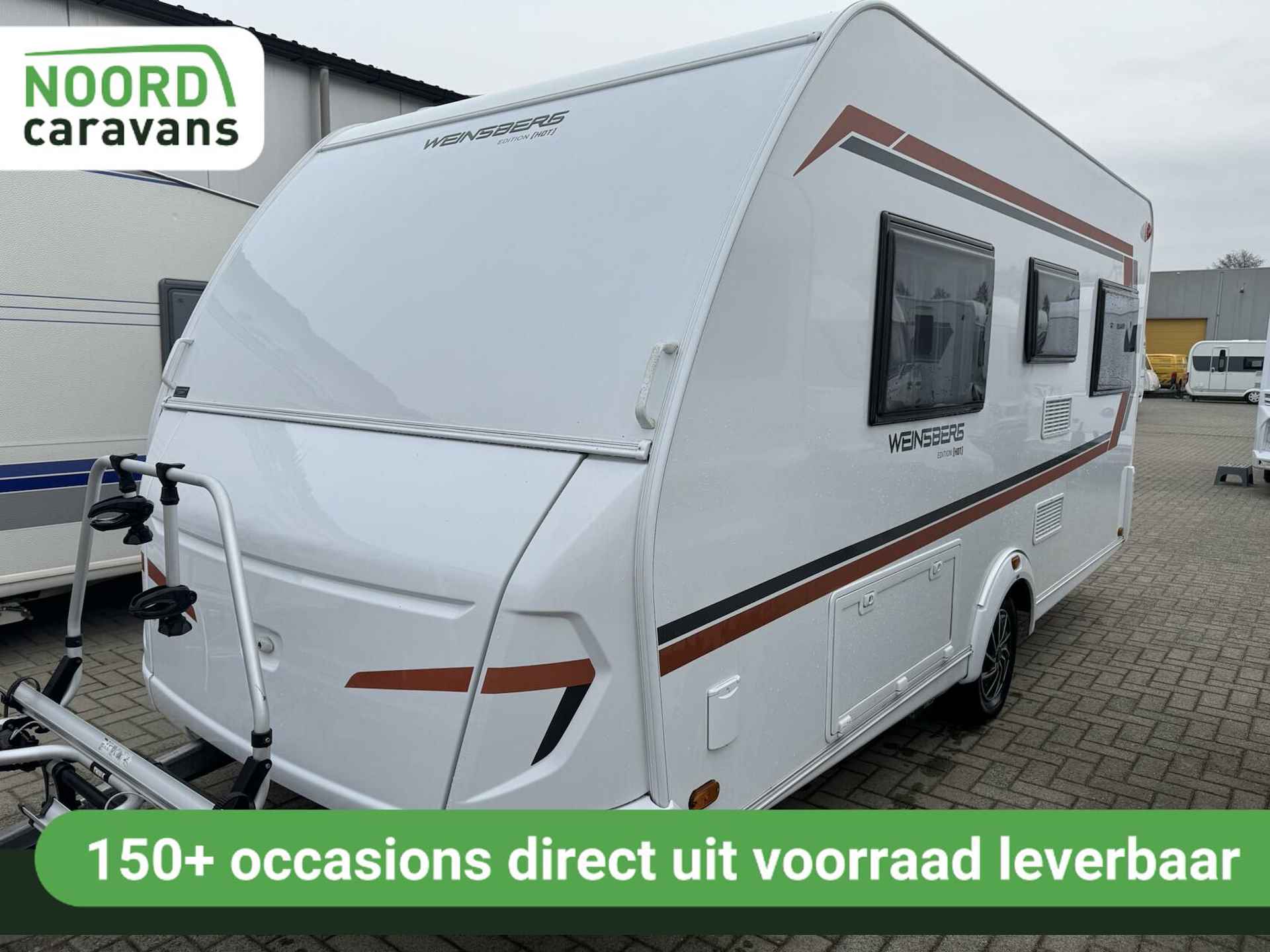 WEINSBERG CARAONE EDITION 450 FU MOVER + VOORTENT +FIETSENDR - 2/22