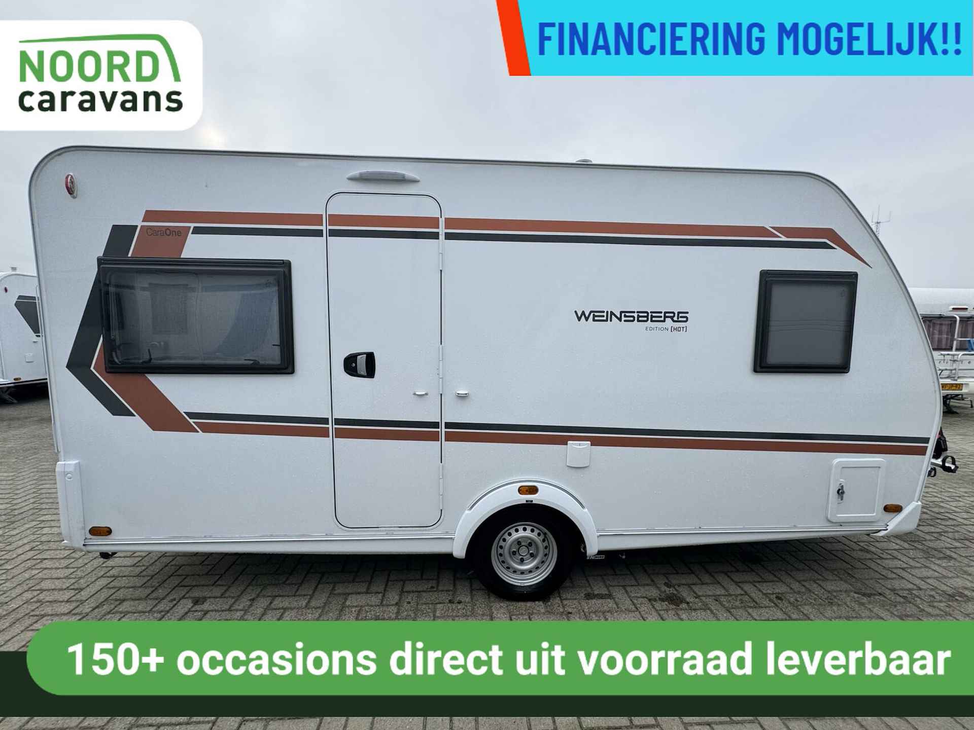 WEINSBERG CARAONE EDITION 450 FU MOVER + VOORTENT +FIETSENDR