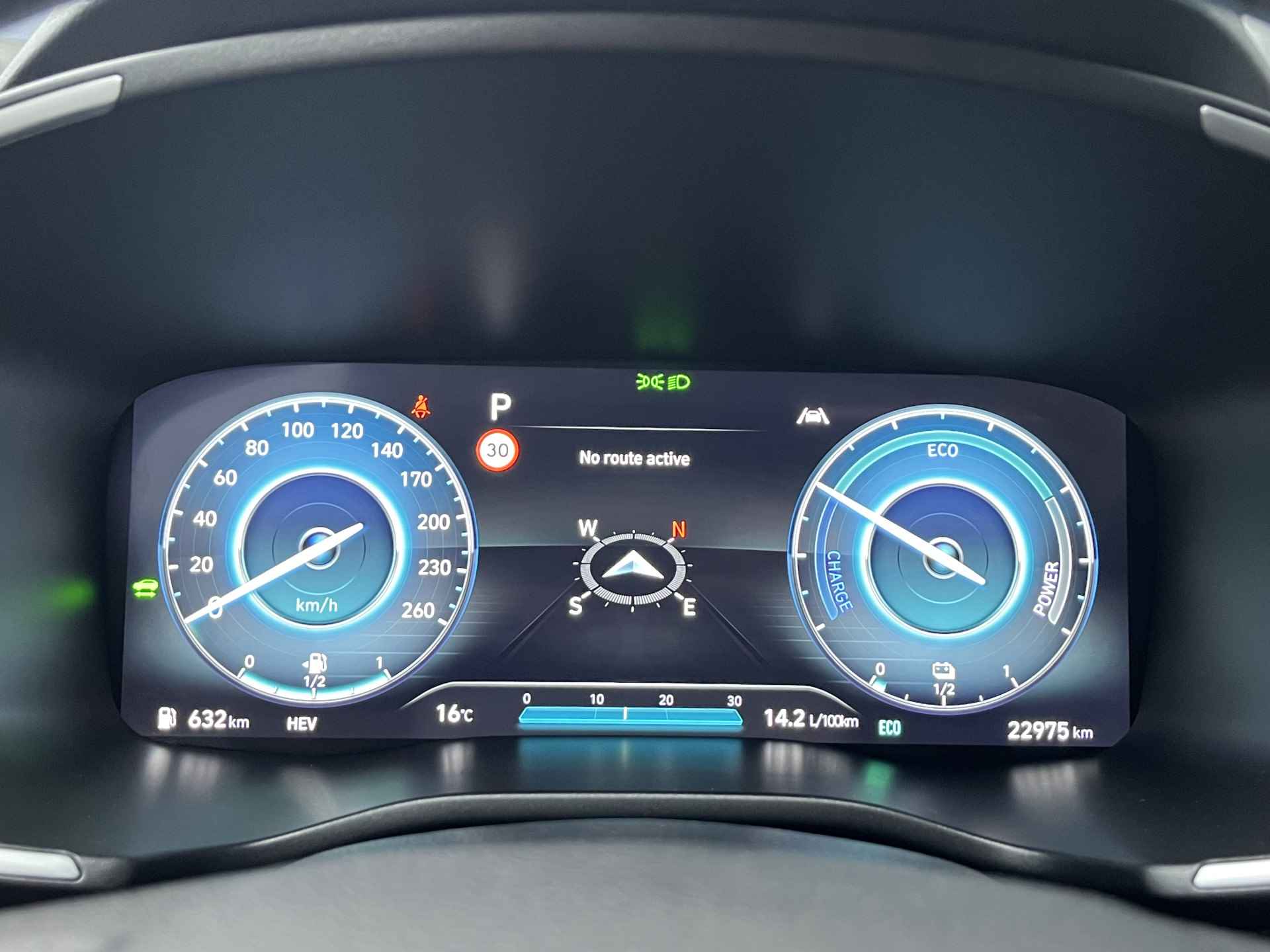 Hyundai Santa Fe PHEV 265pk 7-Zits Premium Sky 4WD automaat | Leder | Climate | Keyless | Navigatie | Full - Led | Elek. Klep | 360 Camera | Krel - 33/44