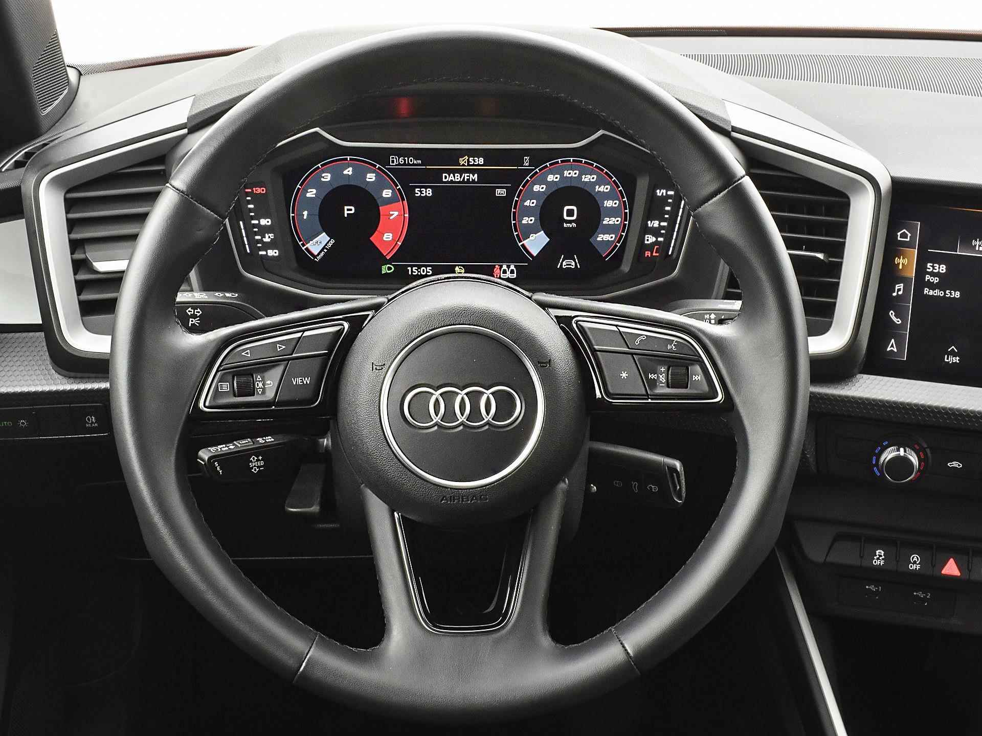 Audi A1 Sportback 25 Tfsi 95pk S-tronic Advanced edition | Airco | Cruise Control | P-Sensoren | DAB | Smartphone Interface | Getint Glas | 17'' Inch | Garantie t/m 25-08-2026 of 100.000km - 13/30