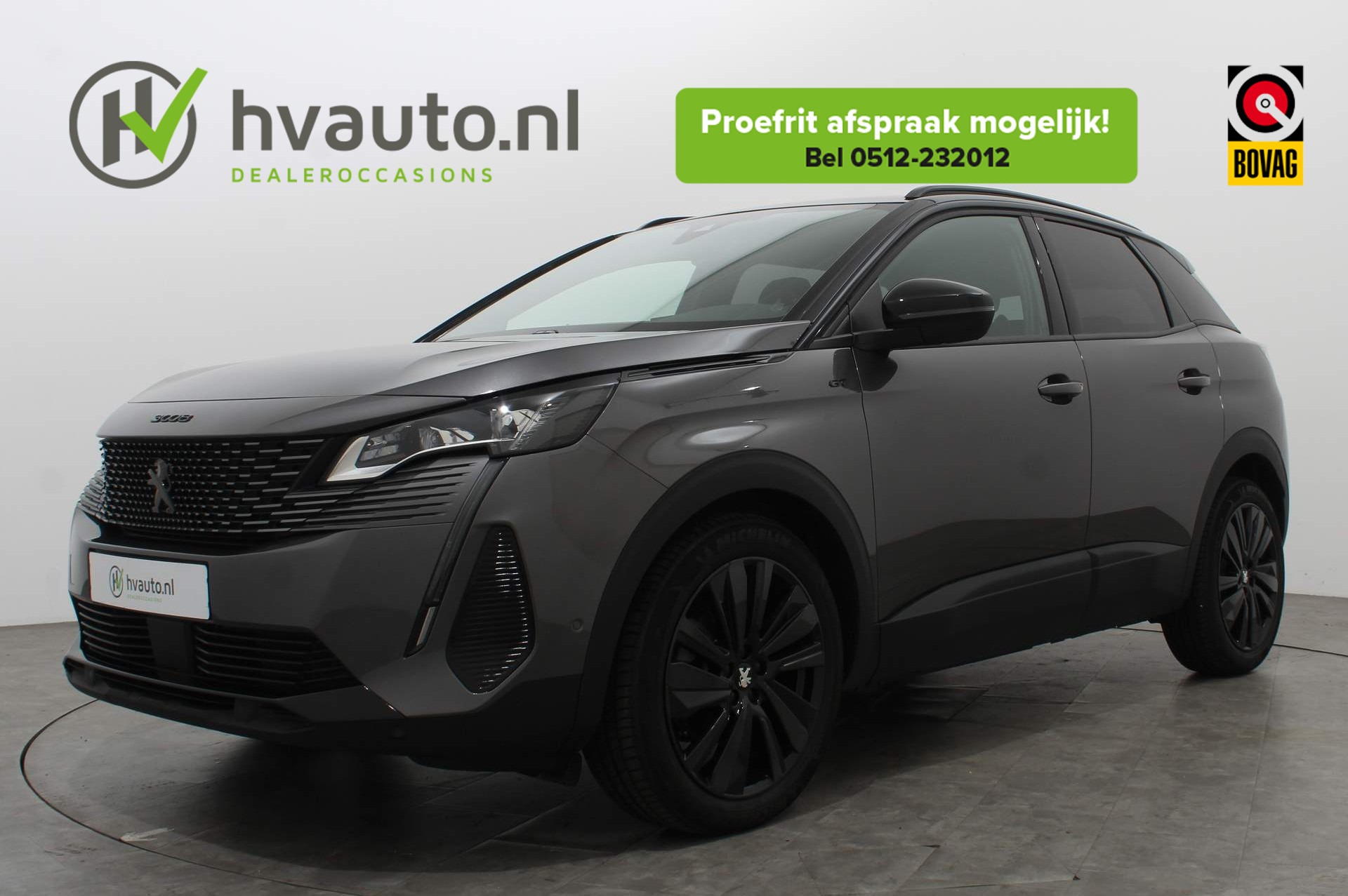 Peugeot 3008 1.2 PURETECH 130PK GT EAT8 BLACK PACK | Navi | El. achterklep | 19 inch