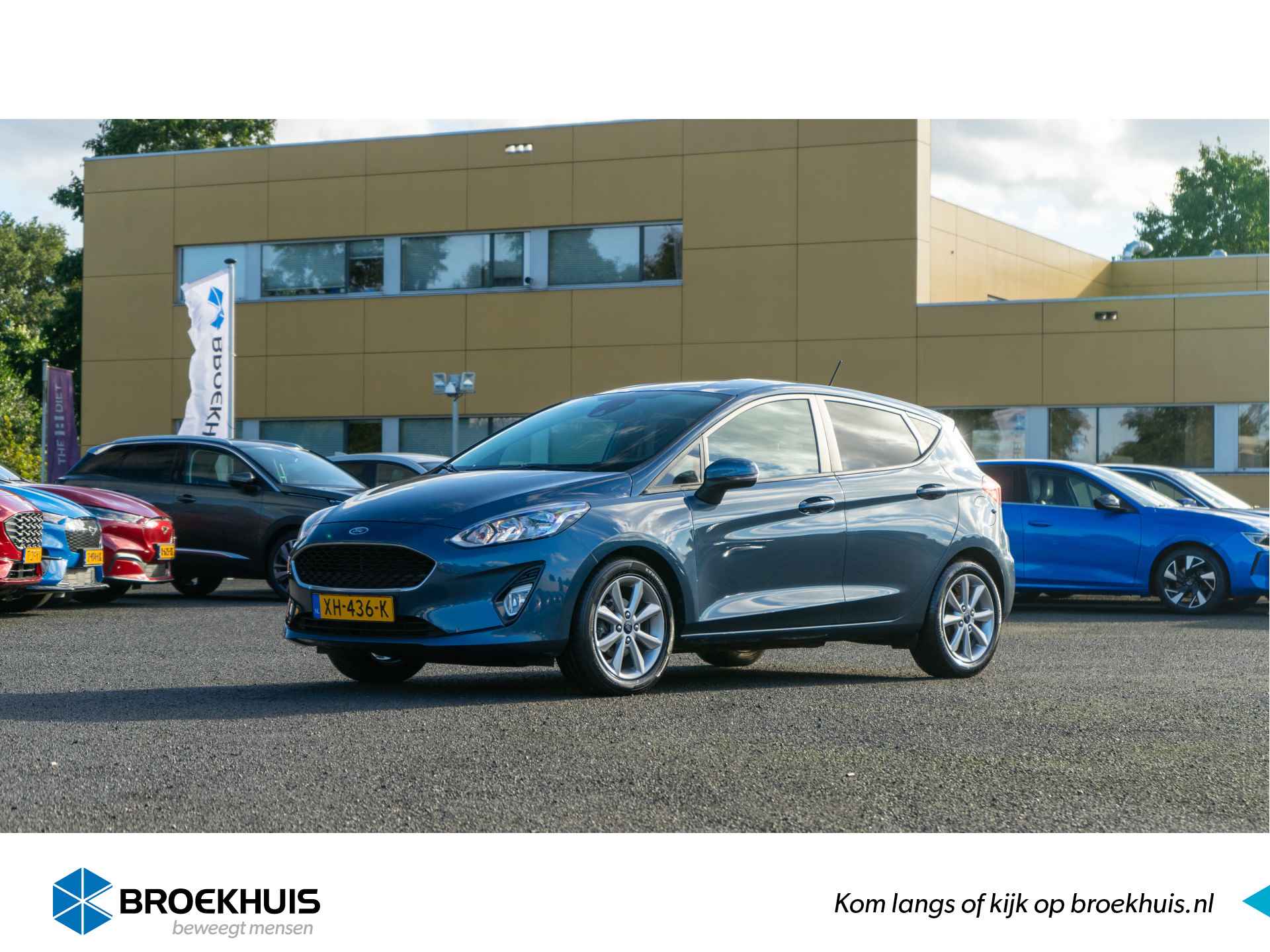 Ford Fiesta Trend 1.1 85pk | Navigatie, Lichtmetalenvelgen, Airco, Cruise controle, Apple/Android Carplay, Origineel Nederlandse auto! - 1/23