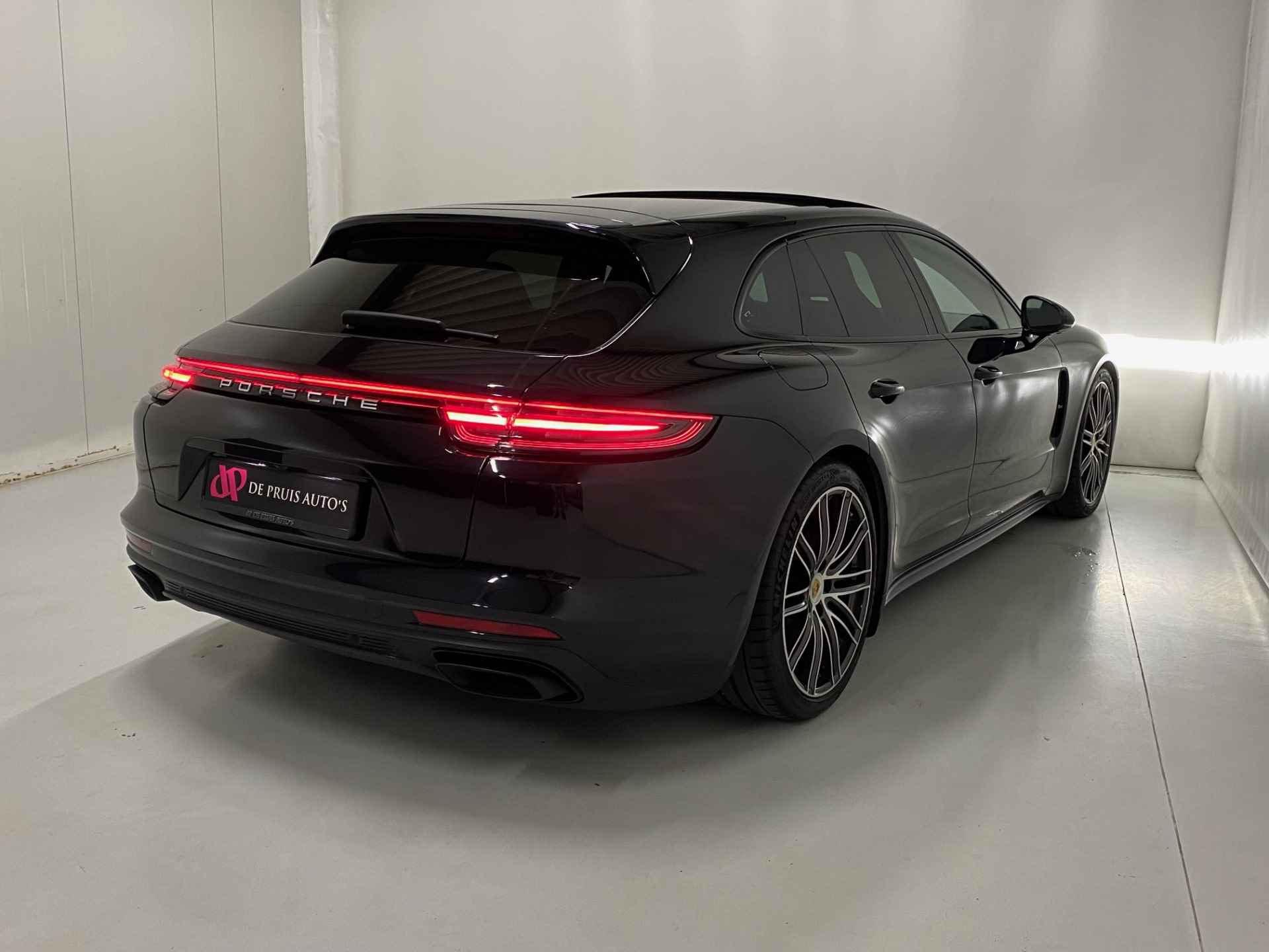 Porsche Panamera Turismo 2.9 4 E-Hybrid Sport Chrono Pano 21 Inch 360 ° Camera Softclose Matrix Luchtvering - 45/50