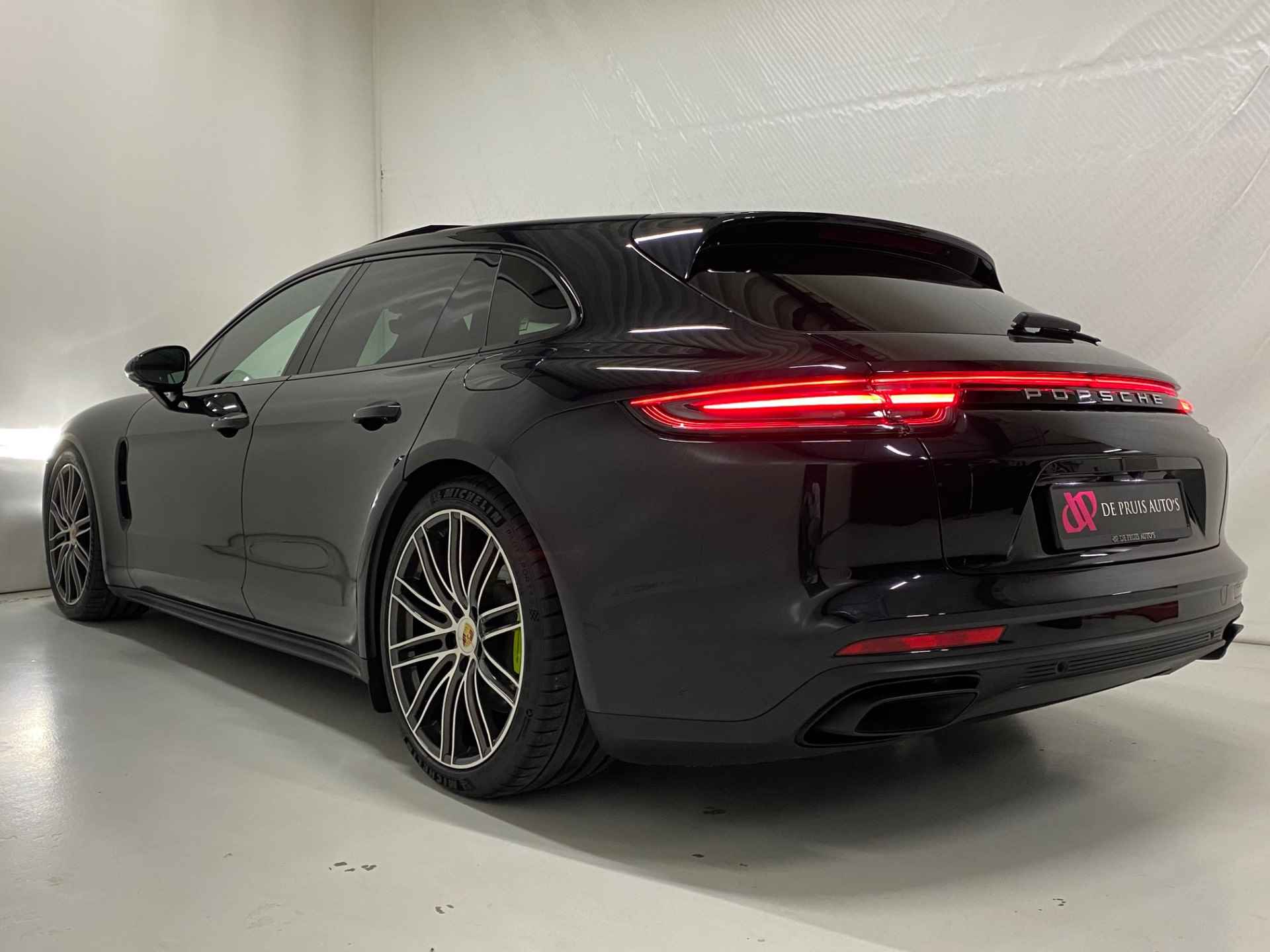 Porsche Panamera Turismo 2.9 4 E-Hybrid Sport Chrono Pano 21 Inch 360 ° Camera Softclose Matrix Luchtvering - 50/50