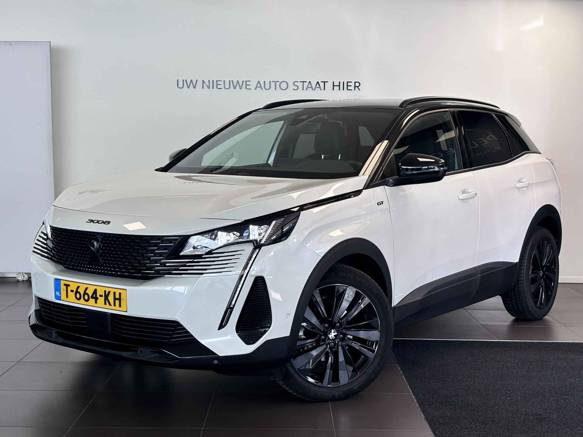 Peugeot 3008 SUV GT 1.2 PureTech 130pk EAT8 AUTOMAAT | BLACK PACK | HANDSFREE A.KLEP | 360° CAMERA | ADAPTIVE CRUISE | STOELVERW. | NAVI | DAB+ | - 3/71