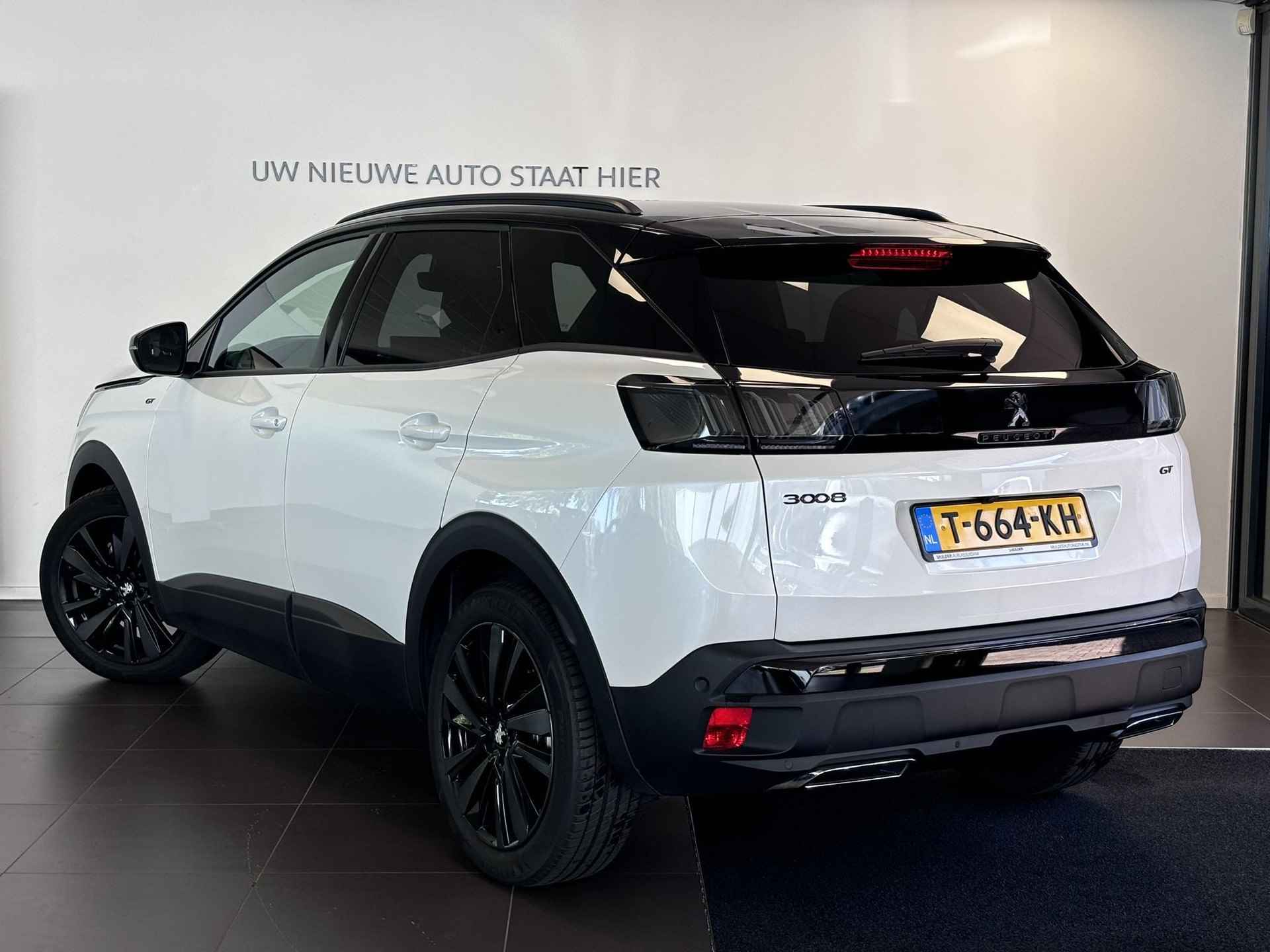 Peugeot 3008 SUV GT 1.2 PureTech 130pk EAT8 AUTOMAAT | BLACK PACK | HANDSFREE A.KLEP | 360° CAMERA | ADAPTIVE CRUISE | STOELVERW. | NAVI | DAB+ | - 8/71